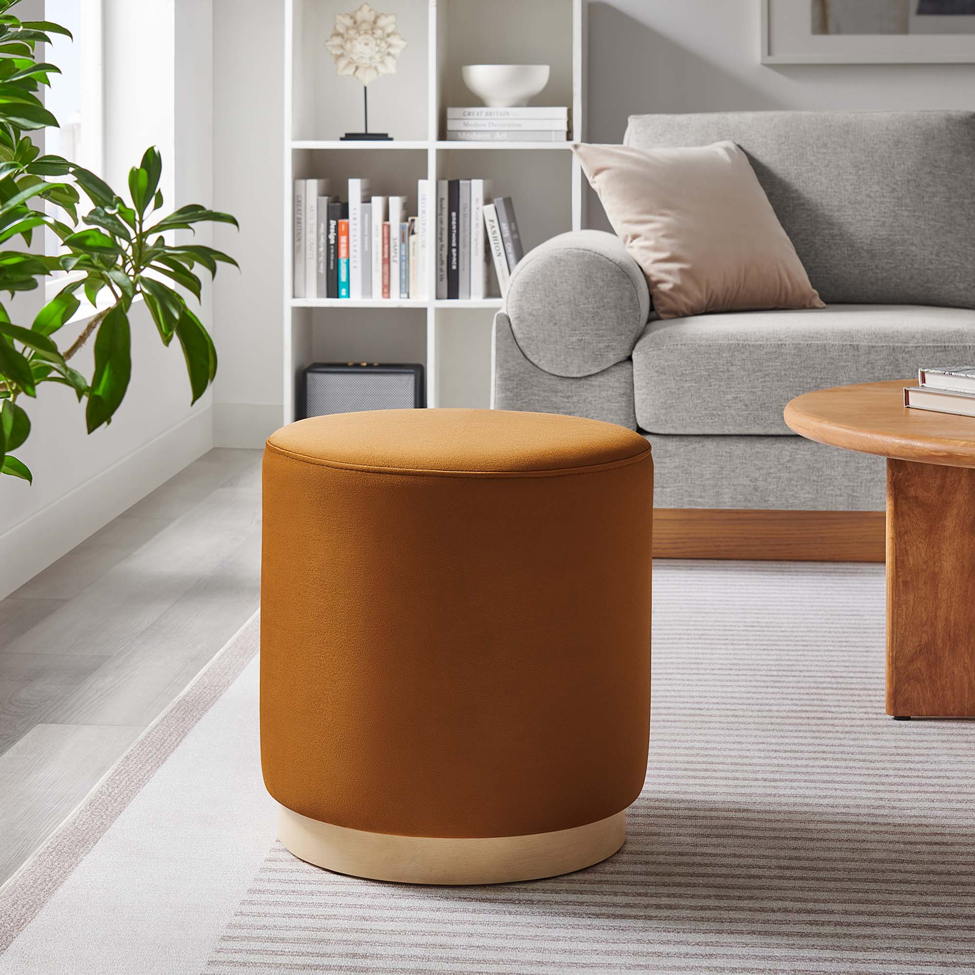 Chaise sans accoudoirs rembourrée en duvet Commix