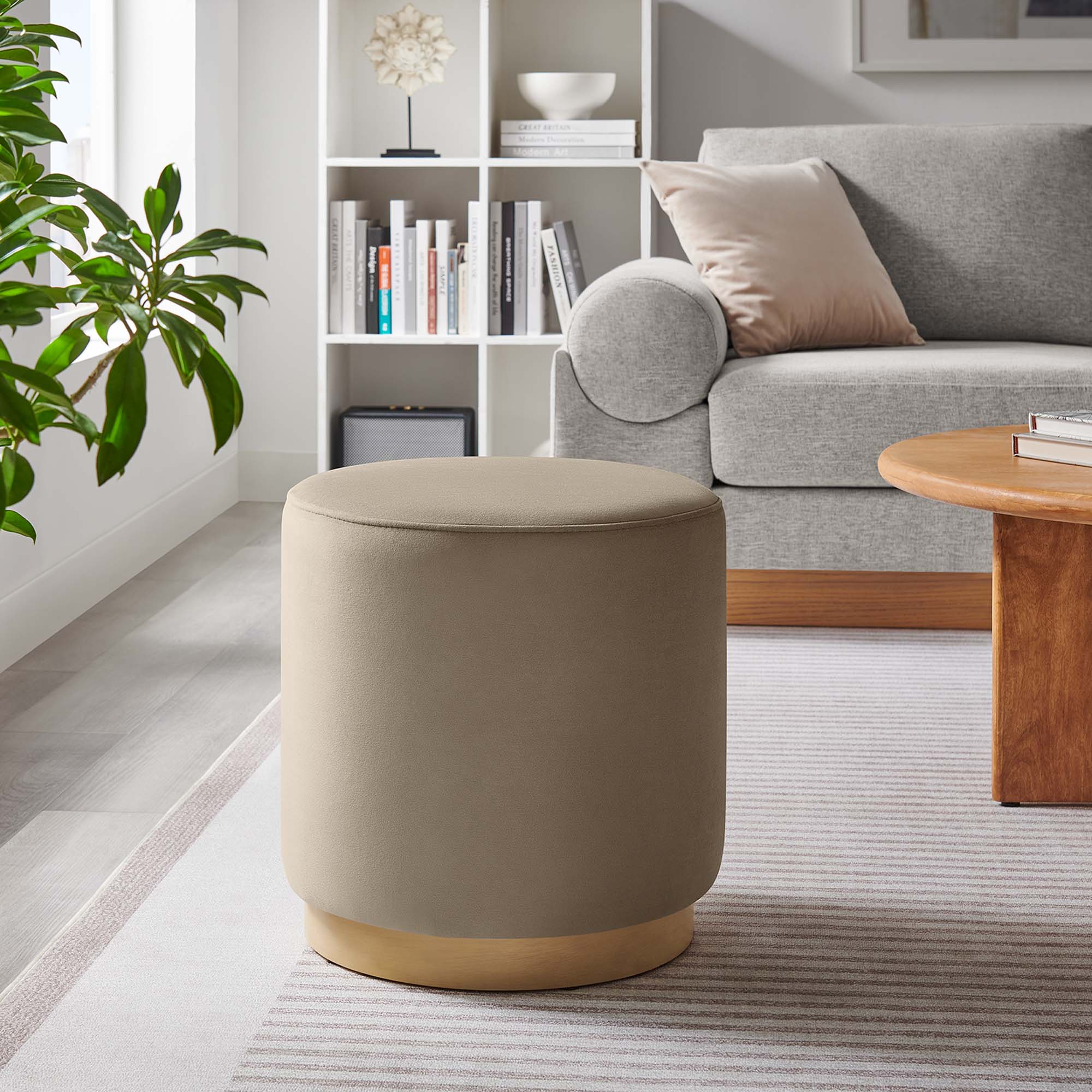 Chaise sans accoudoirs rembourrée en duvet Commix