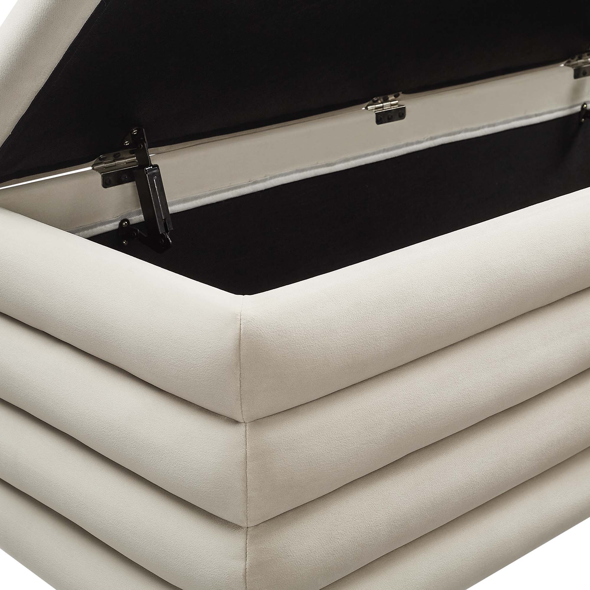 Chaise sans accoudoirs rembourrée en duvet Commix