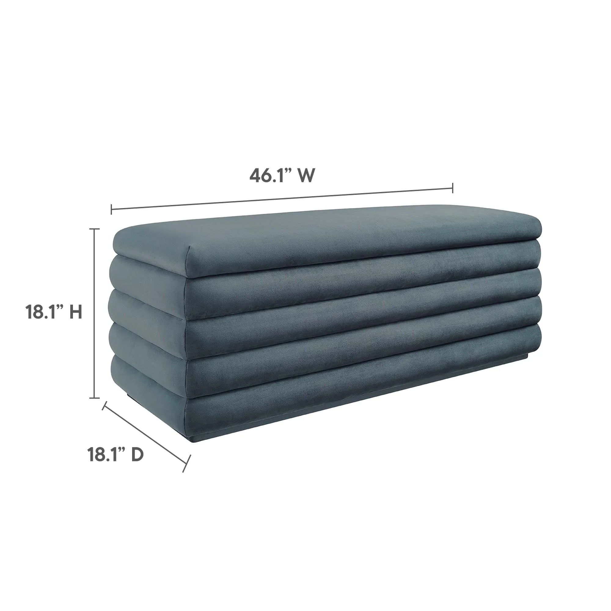 Chaise sans accoudoirs rembourrée en duvet Commix