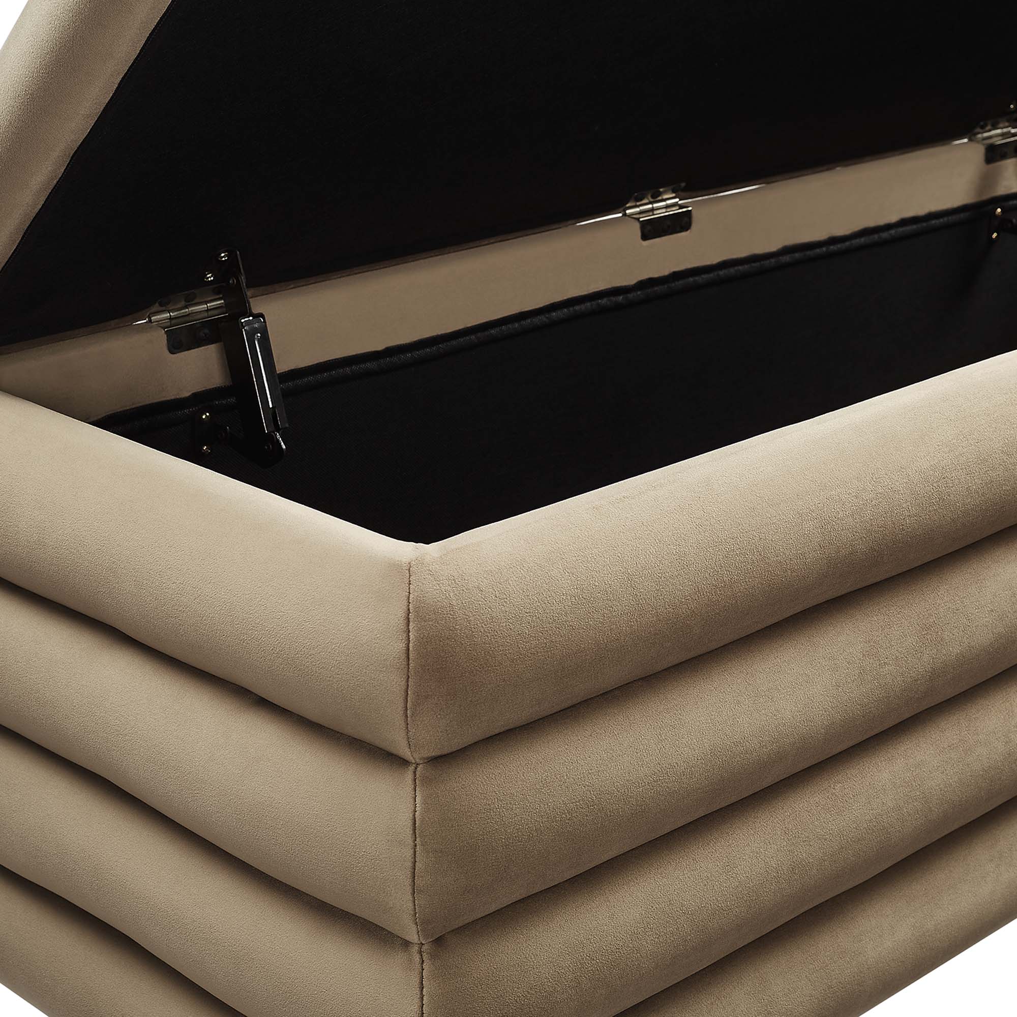 Chaise sans accoudoirs rembourrée en duvet Commix