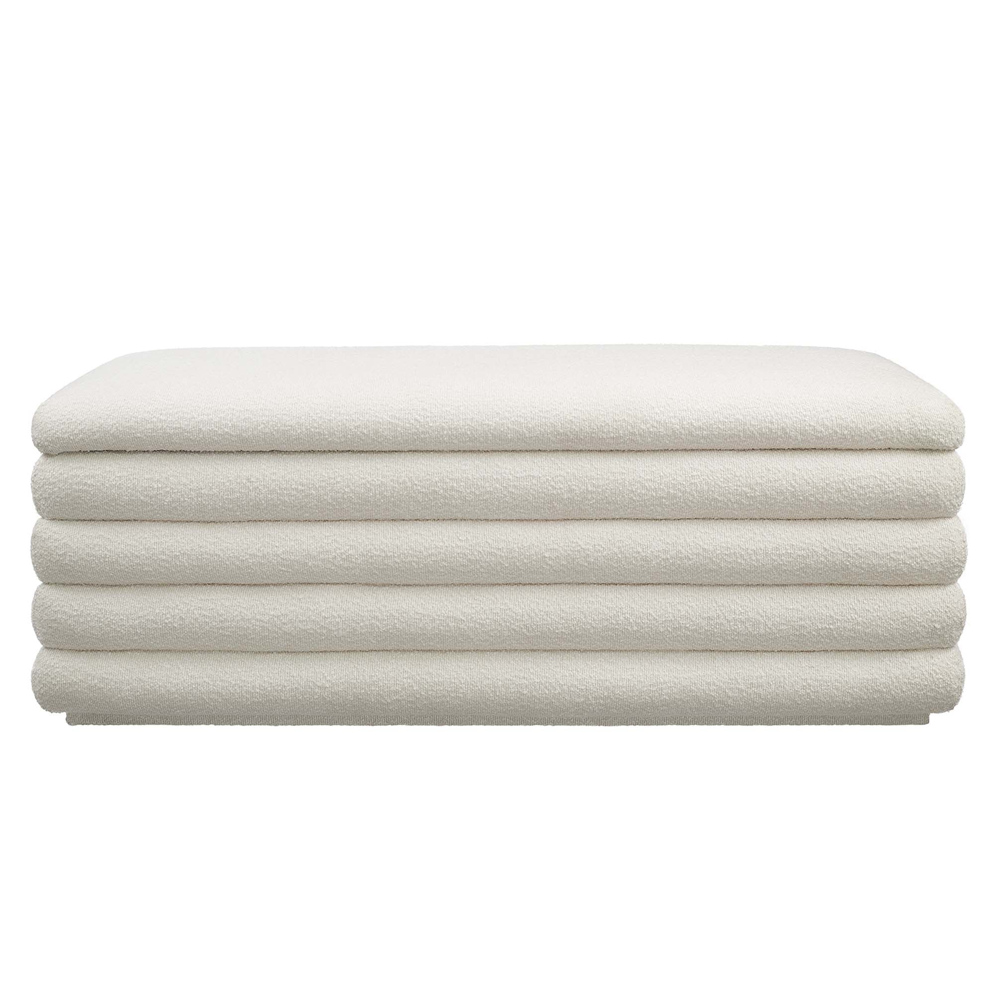 Chaise sans accoudoirs rembourrée en duvet Commix