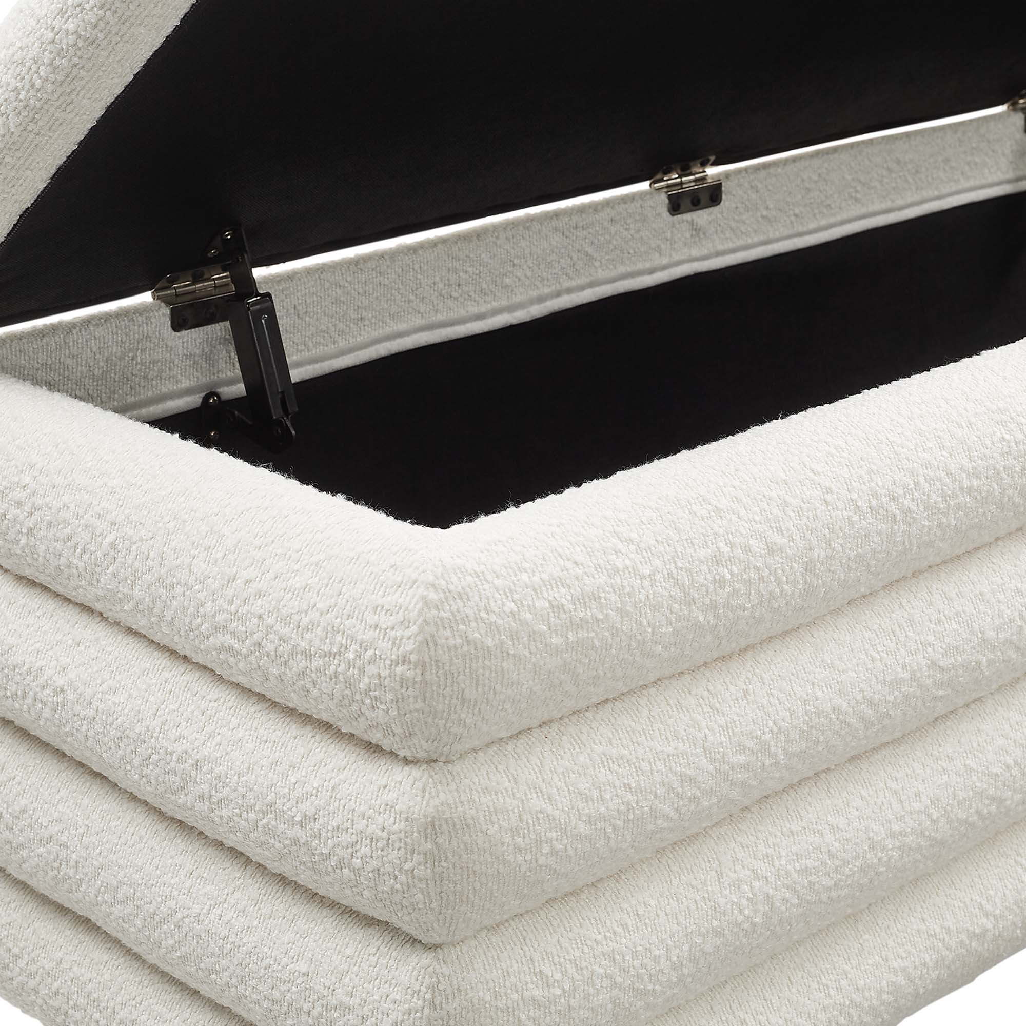 Chaise sans accoudoirs rembourrée en duvet Commix