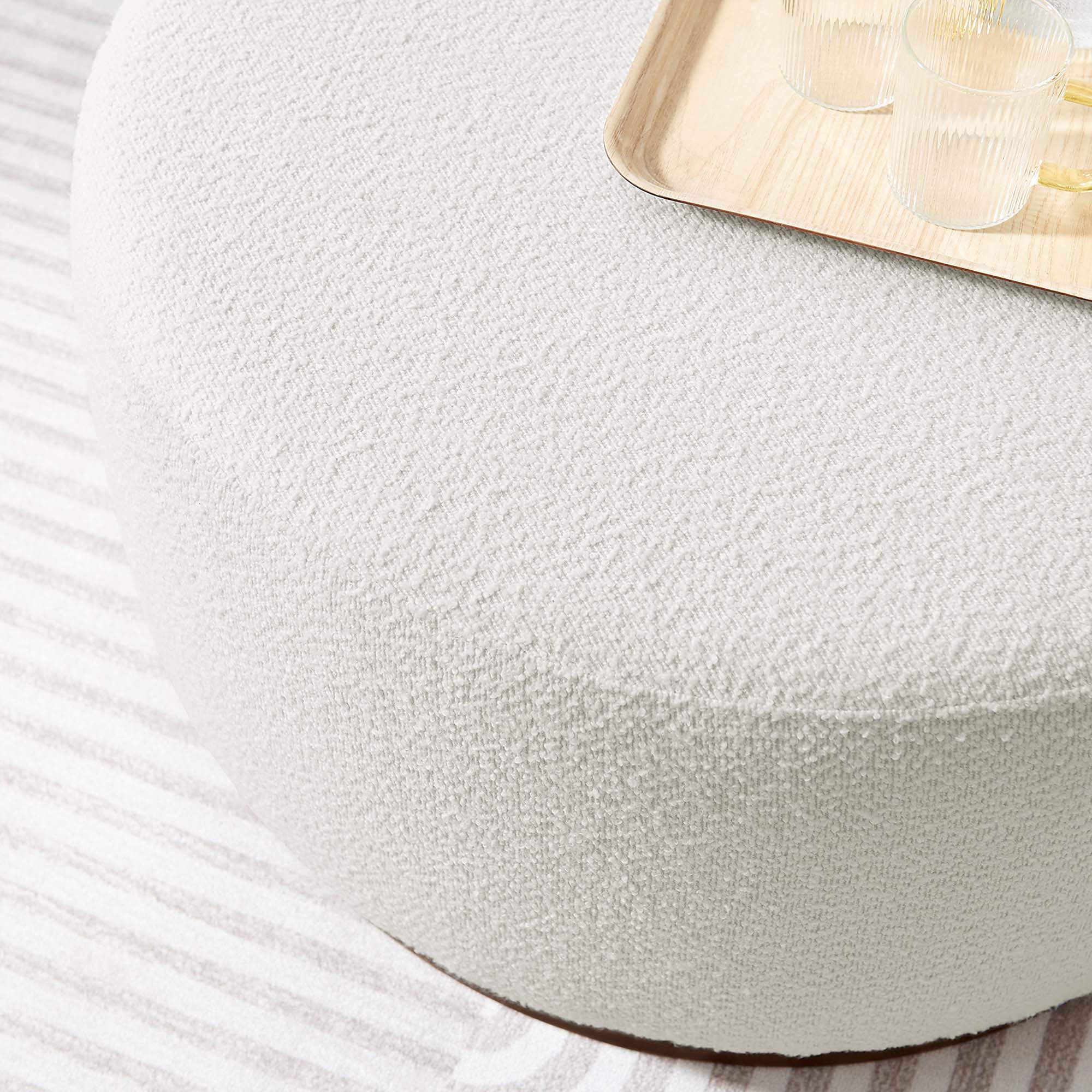 Chaise sans accoudoirs rembourrée en duvet Commix