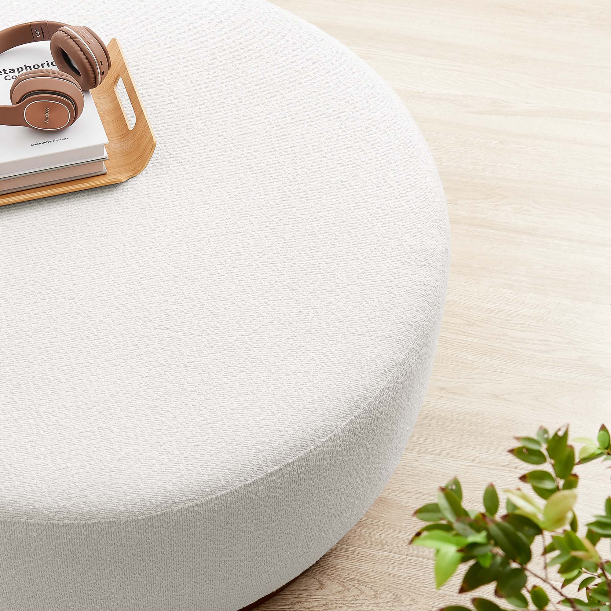 Chaise sans accoudoirs rembourrée en duvet Commix