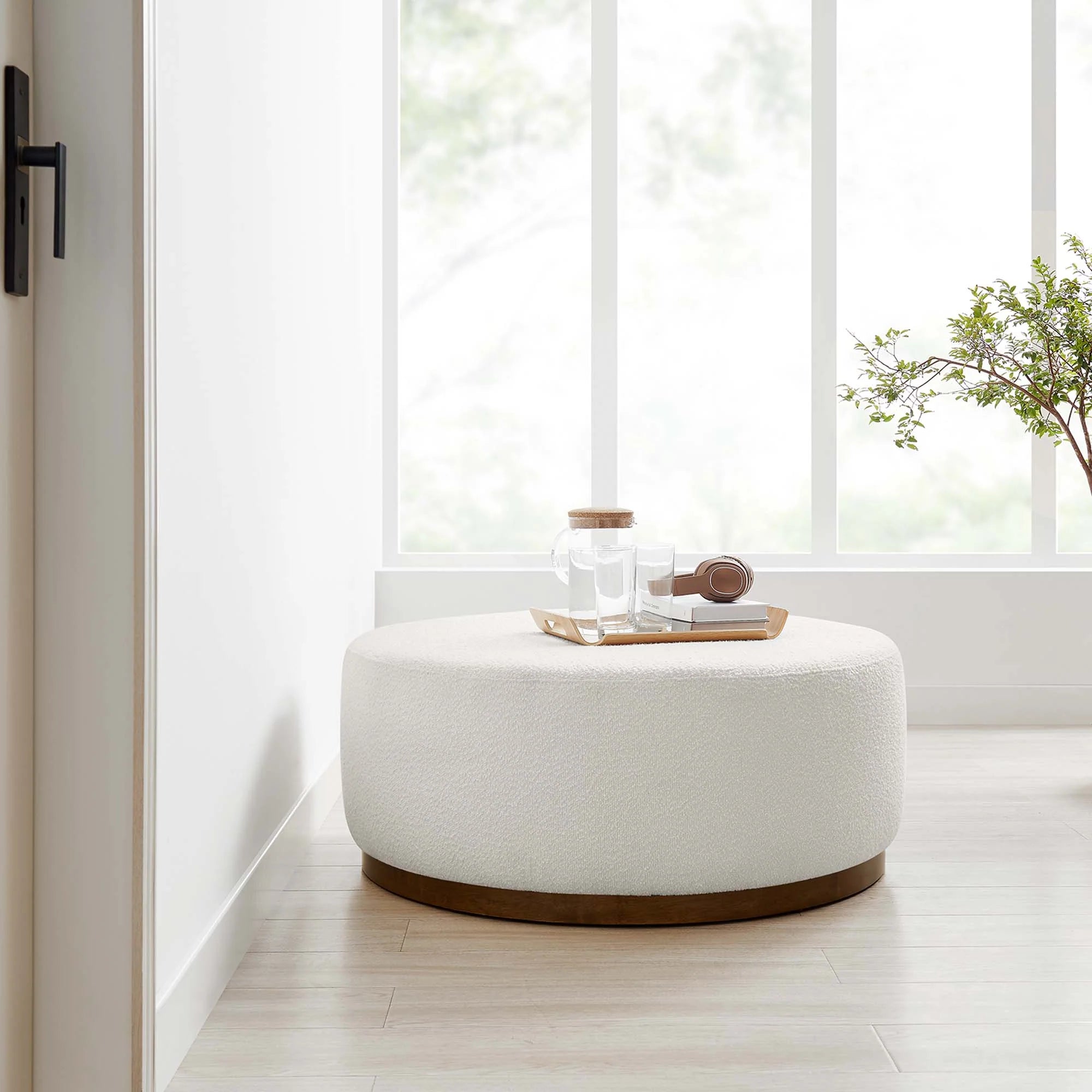 Chaise sans accoudoirs rembourrée en duvet Commix