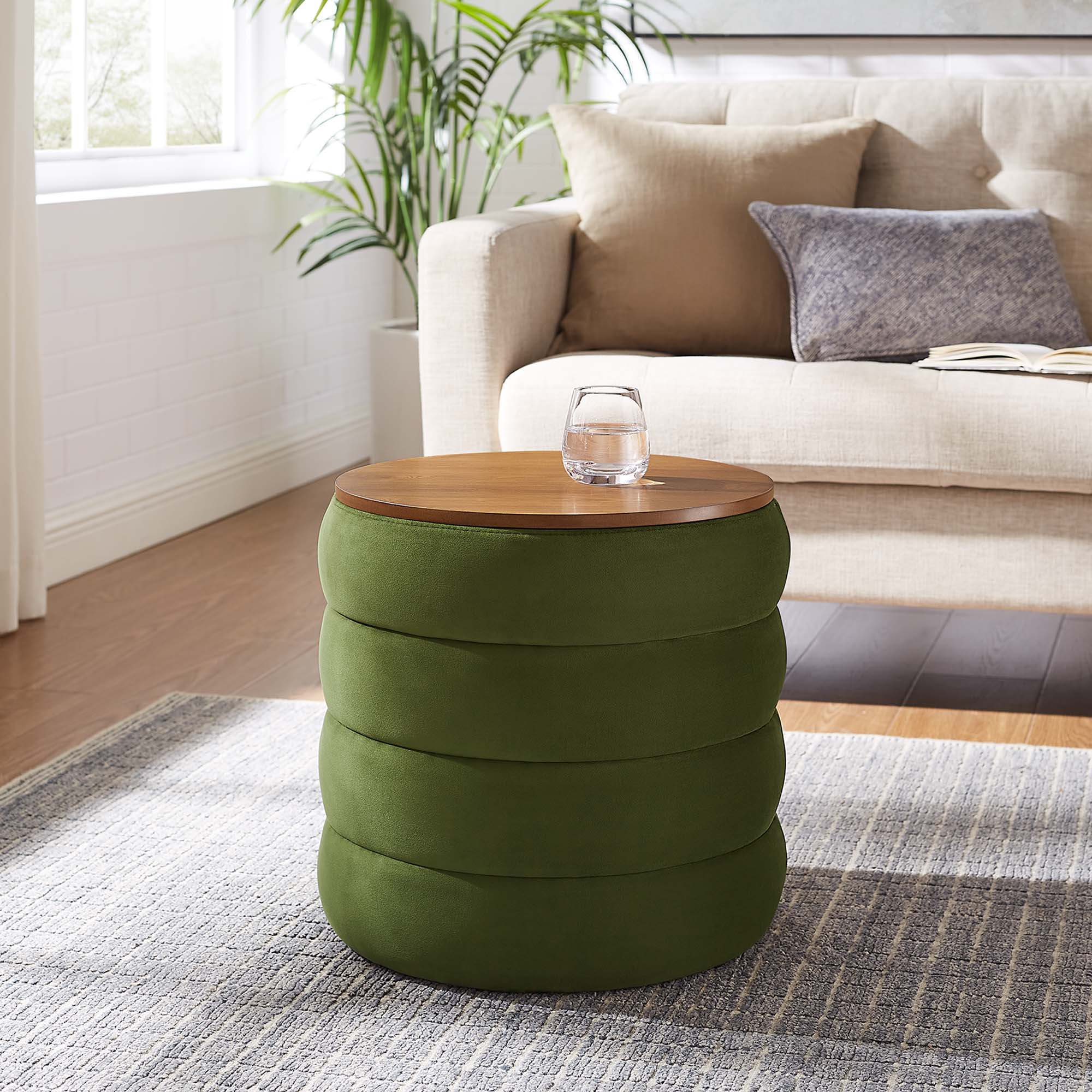 Chaise sans accoudoirs rembourrée en duvet Commix