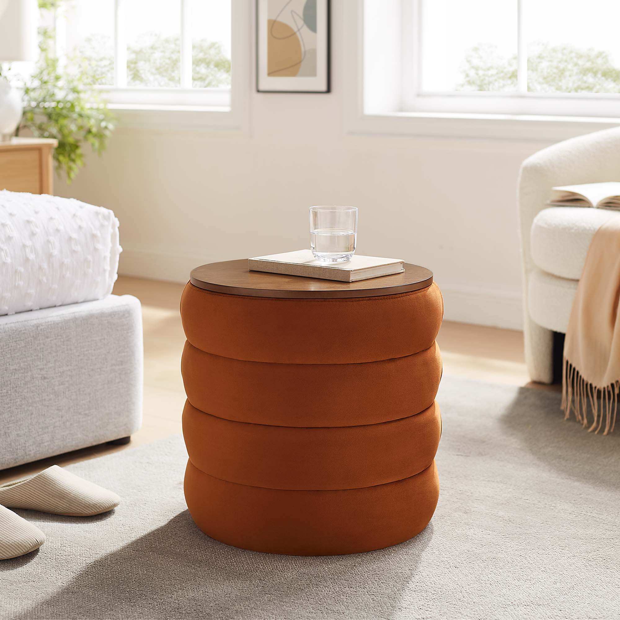 Chaise sans accoudoirs rembourrée en duvet Commix