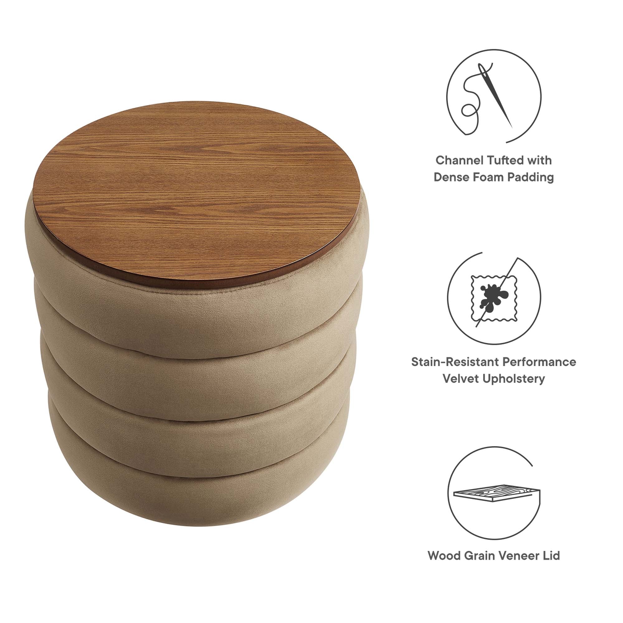Chaise sans accoudoirs rembourrée en duvet Commix