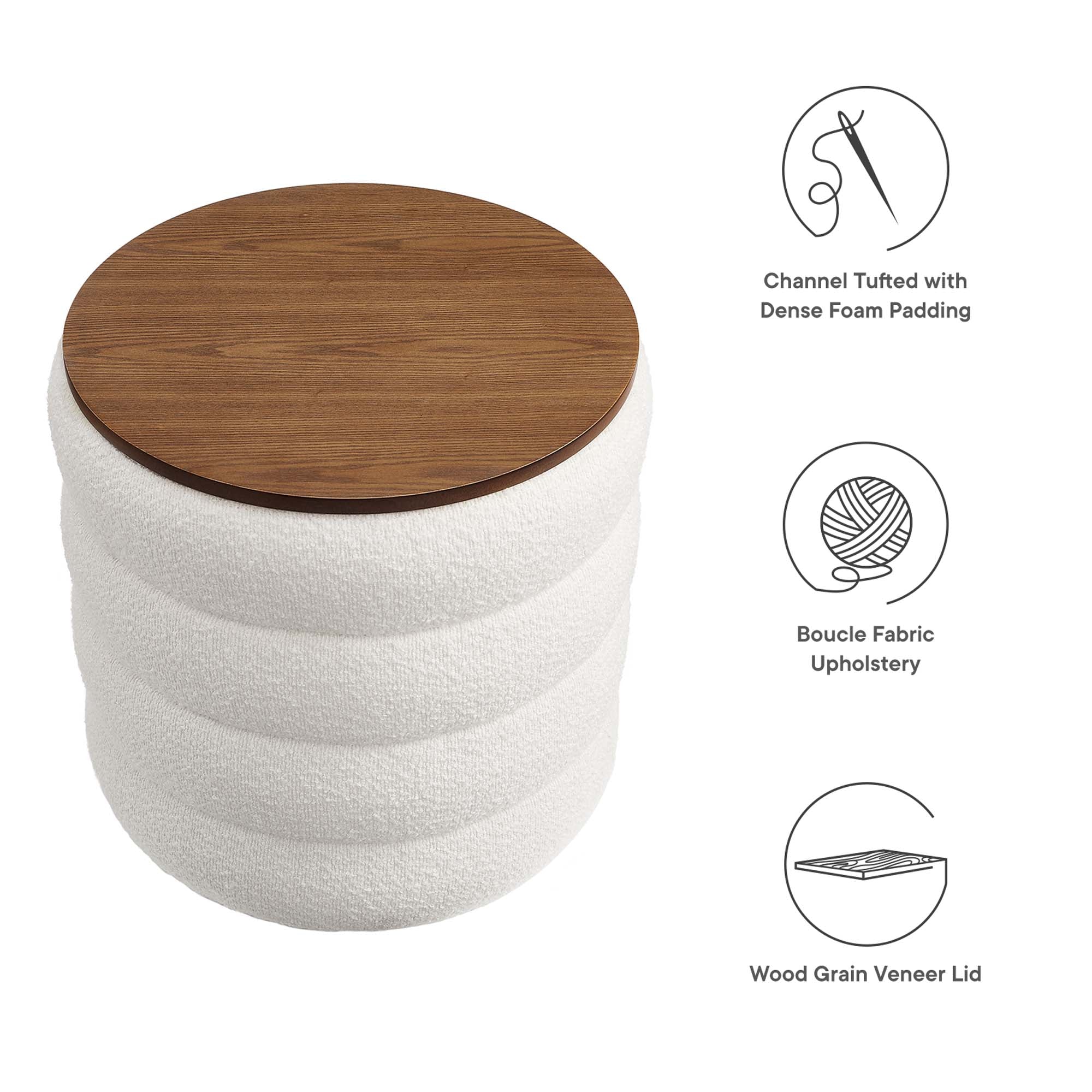 Chaise sans accoudoirs rembourrée en duvet Commix