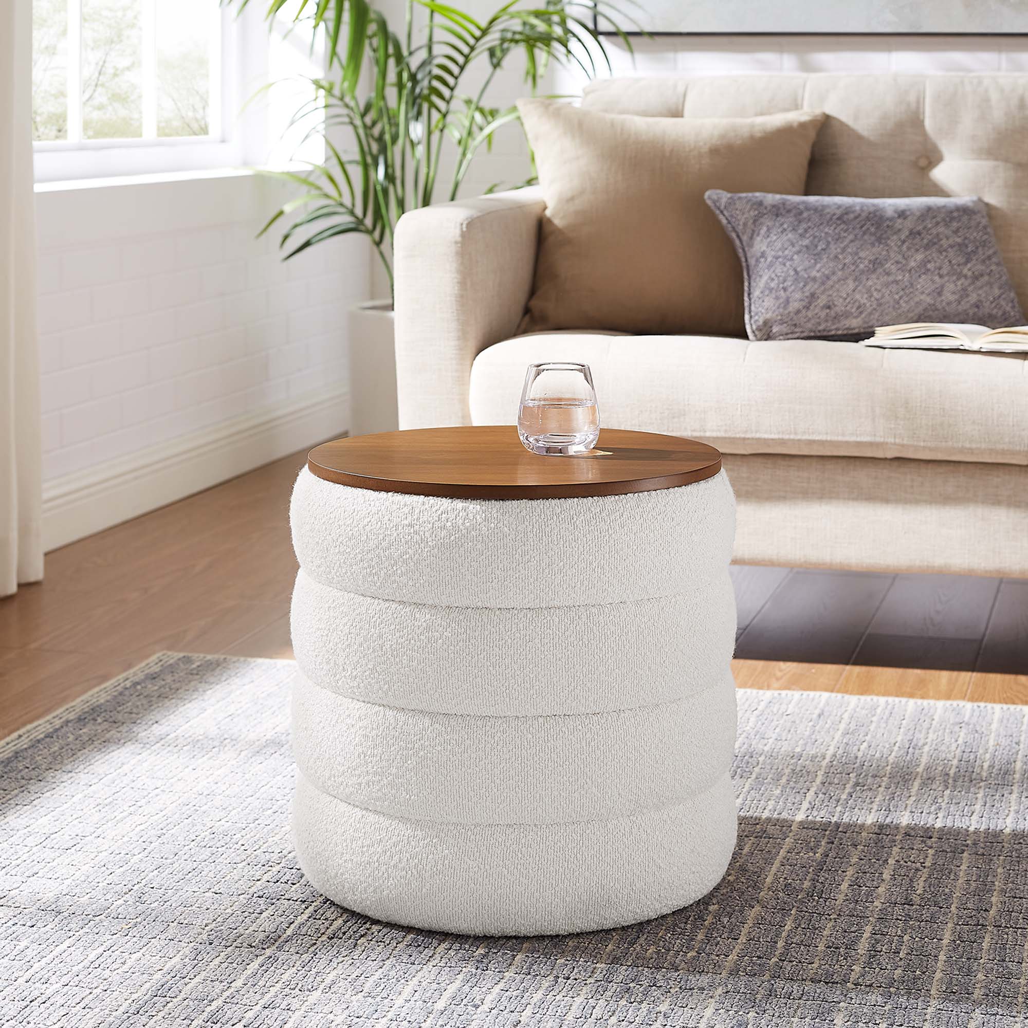 Chaise sans accoudoirs rembourrée en duvet Commix