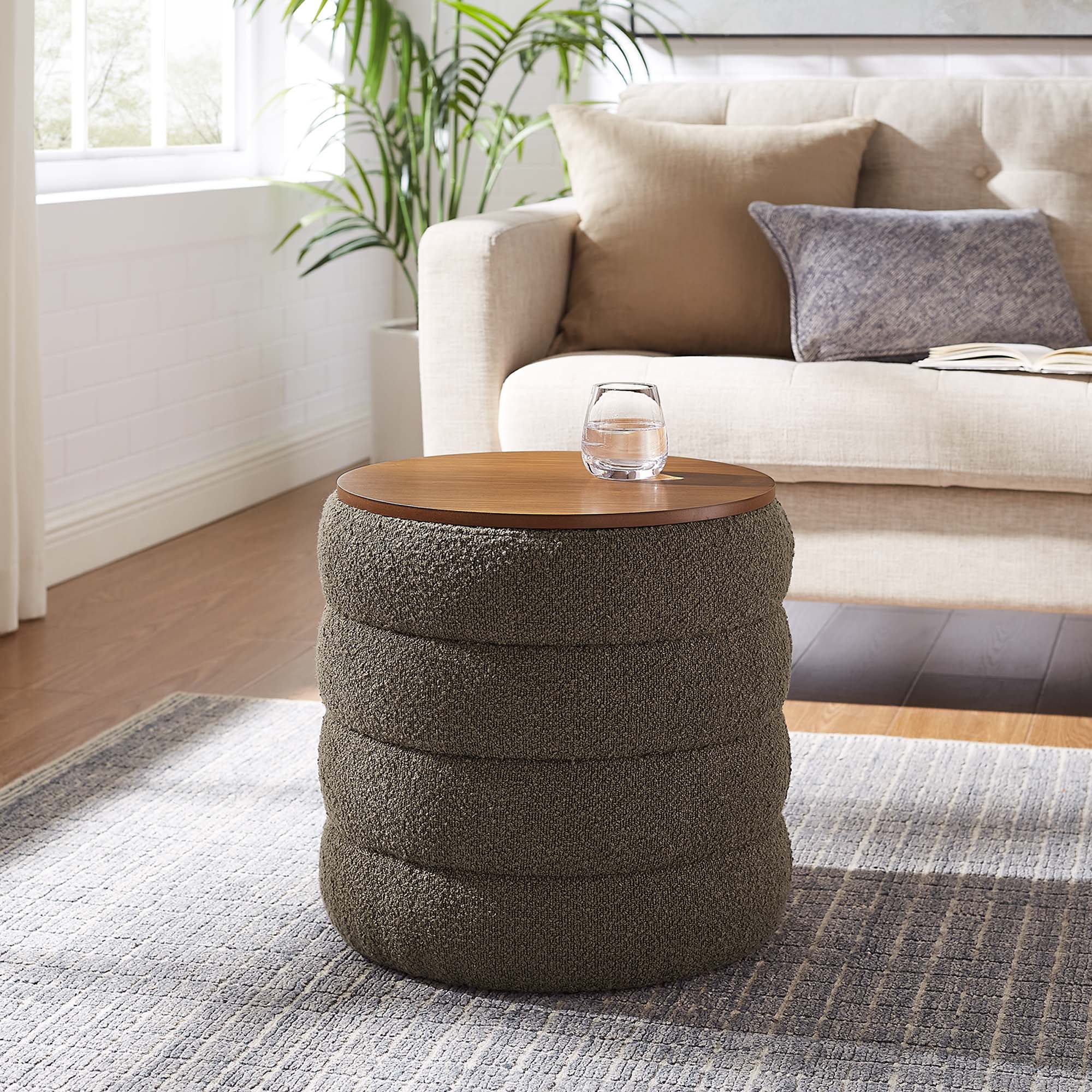 Chaise sans accoudoirs rembourrée en duvet Commix