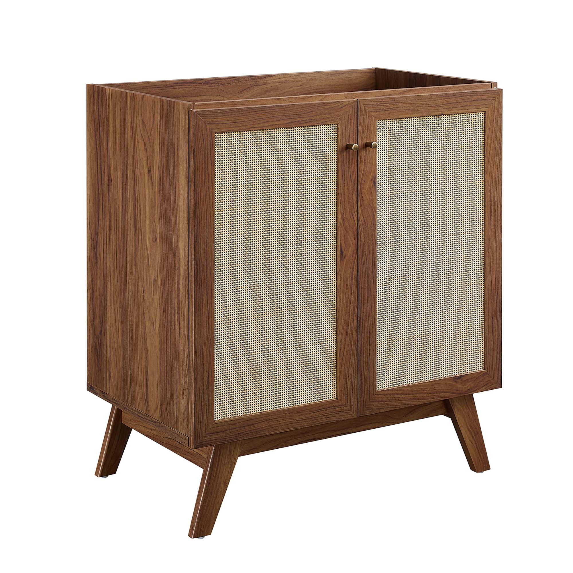 Meuble-lavabo de salle de bain Soma avec lavabo noir inclus