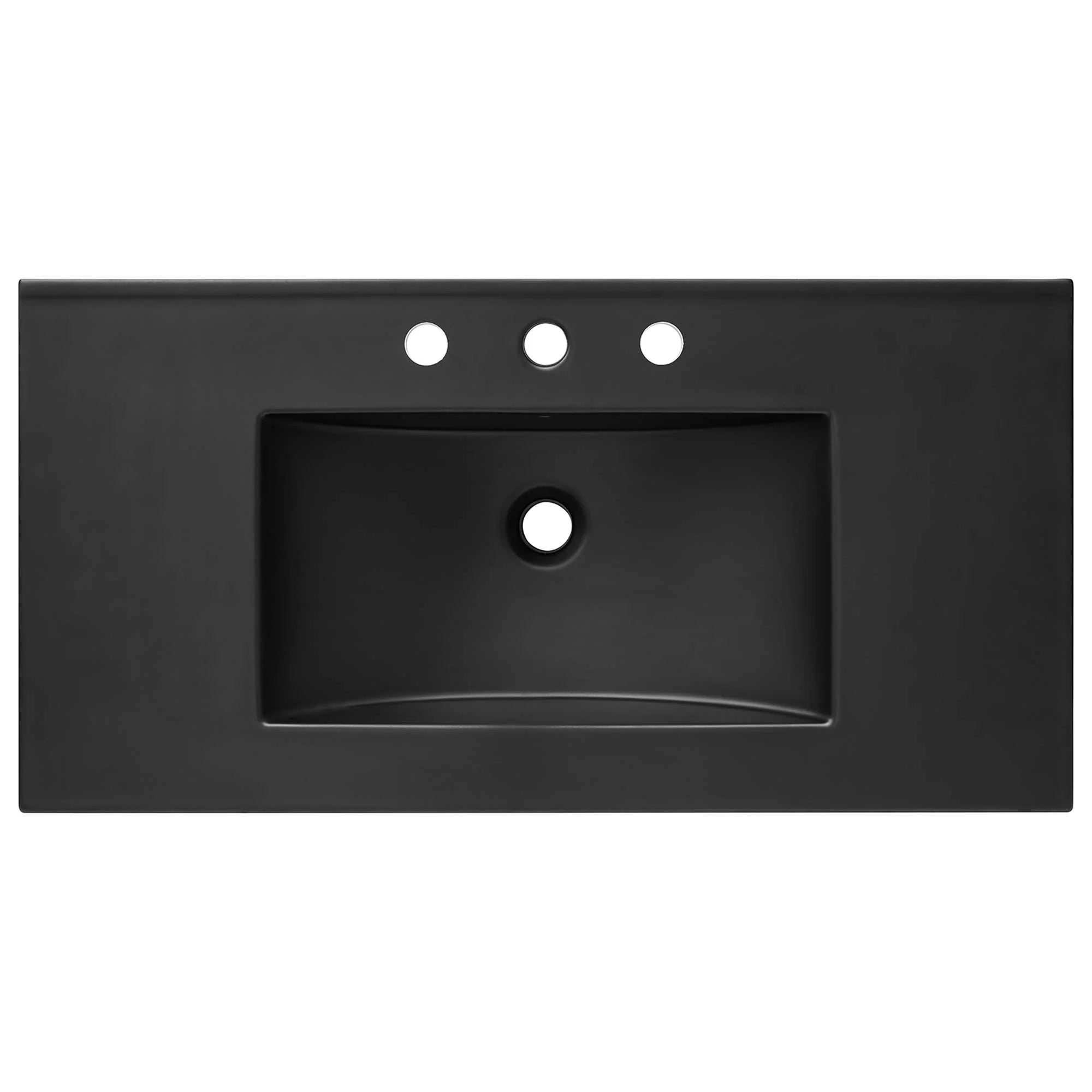 Meuble-lavabo de salle de bain Soma avec lavabo noir inclus