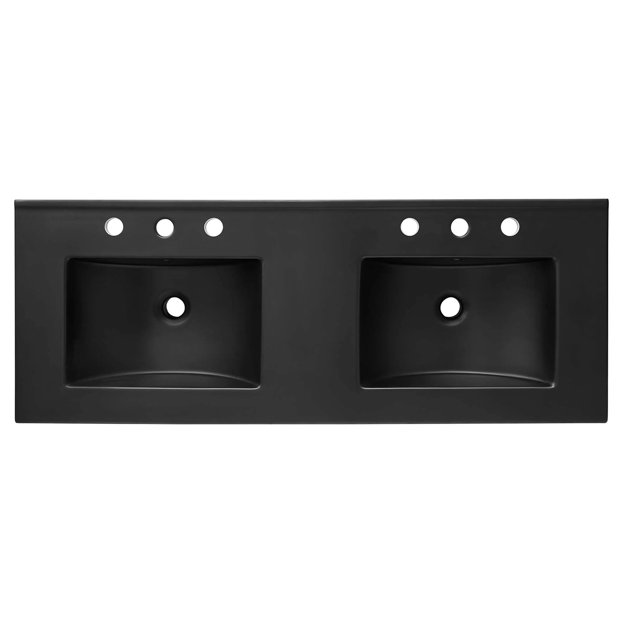Meuble-lavabo de salle de bain Soma avec lavabo noir inclus