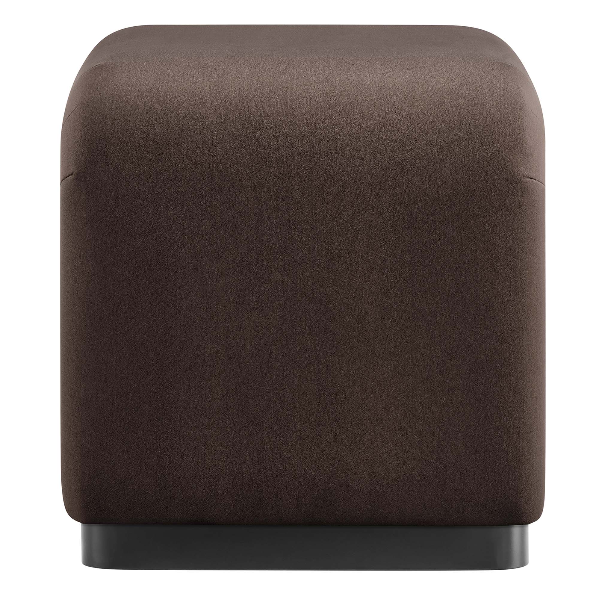 Chaise sans accoudoirs rembourrée en duvet Commix