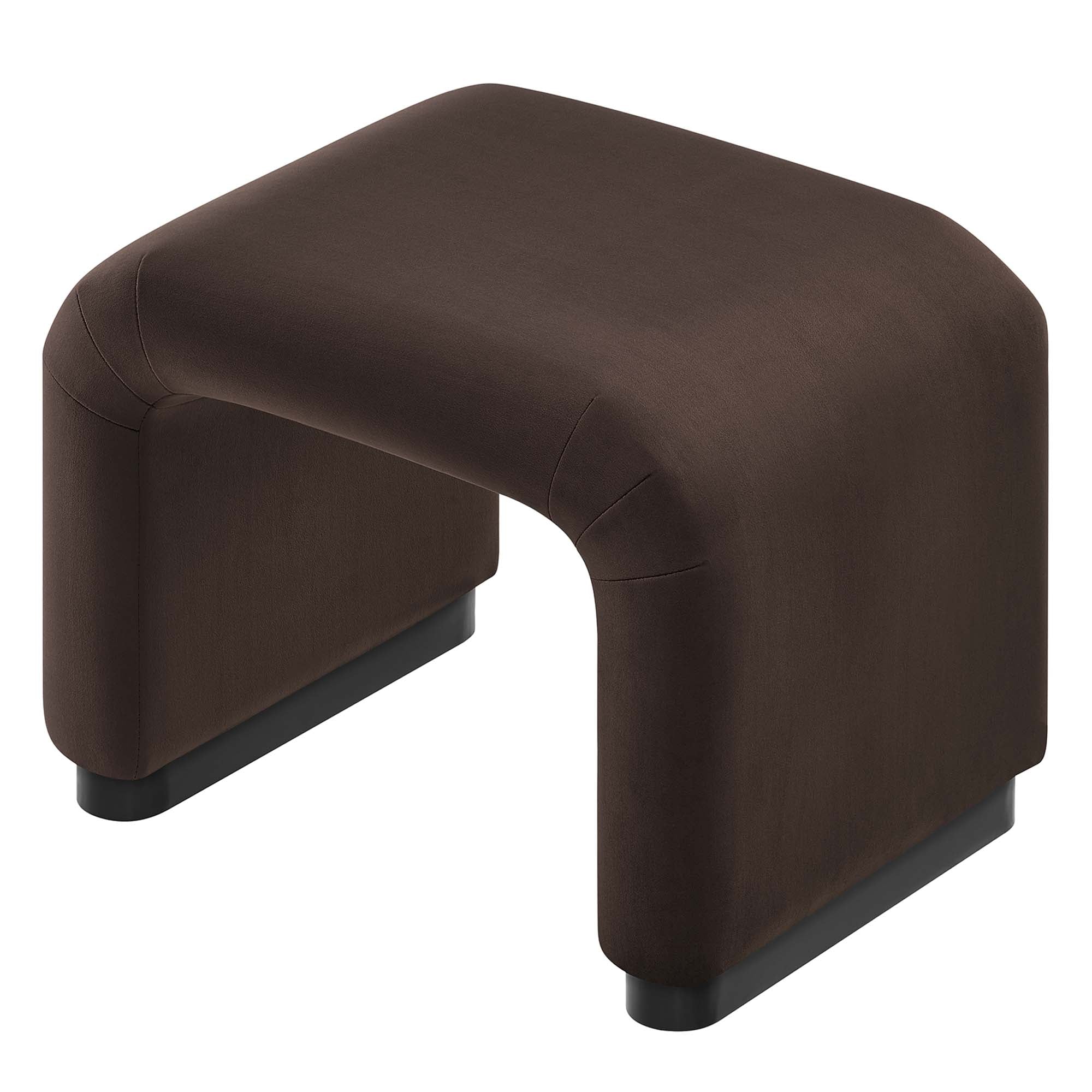 Chaise sans accoudoirs rembourrée en duvet Commix