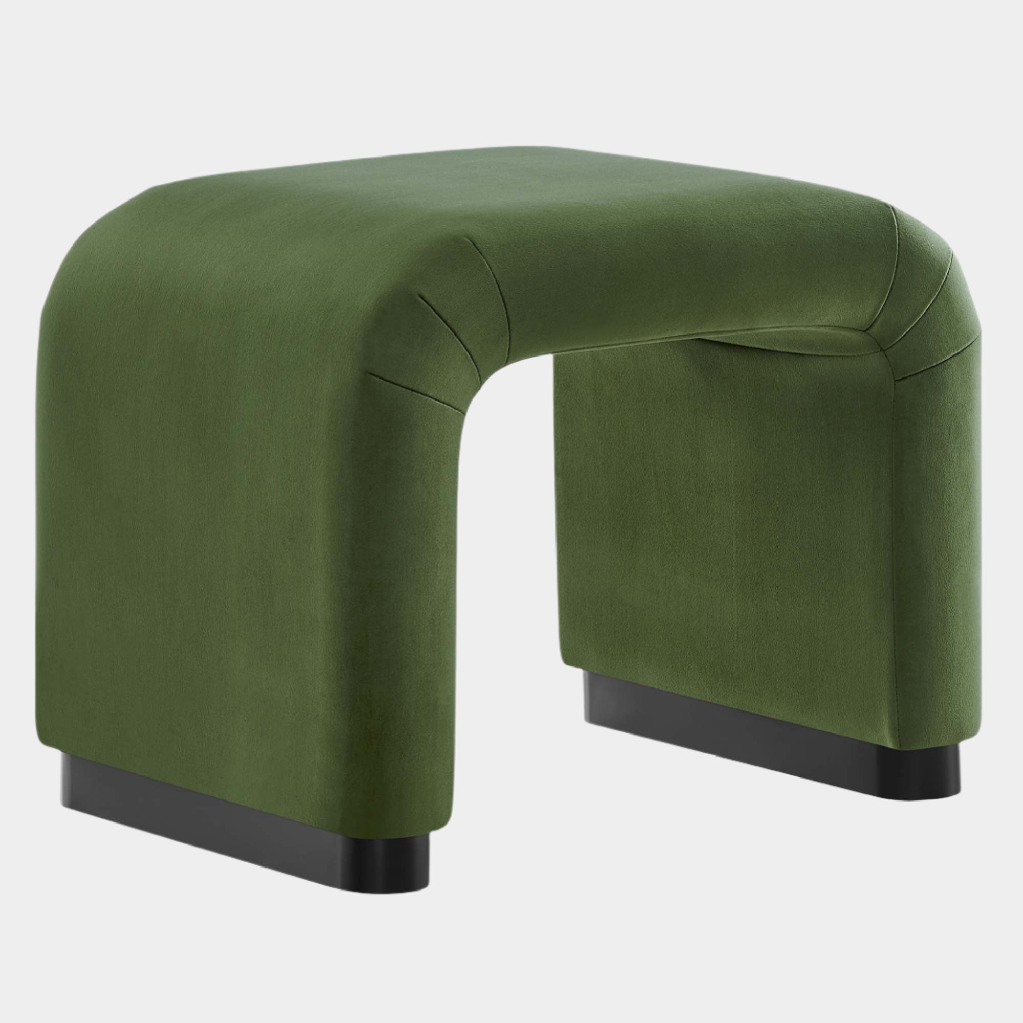 Chaise sans accoudoirs rembourrée en duvet Commix