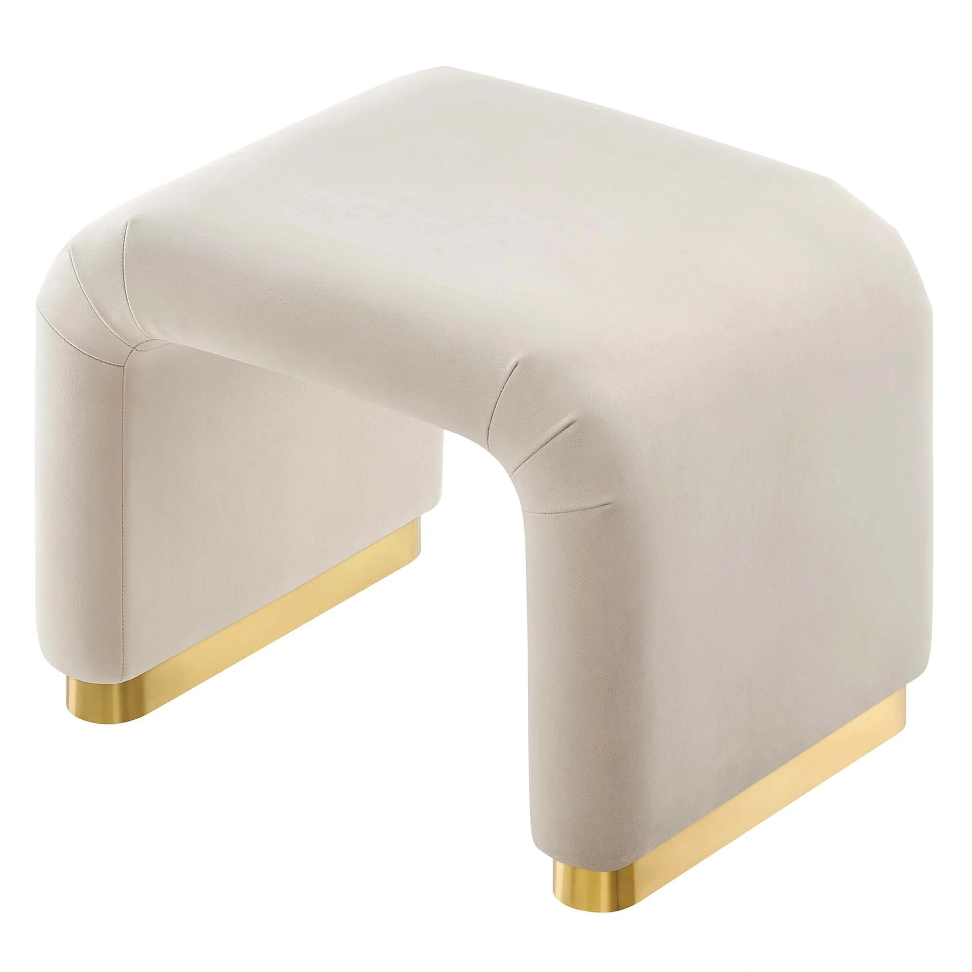 Chaise sans accoudoirs rembourrée en duvet Commix