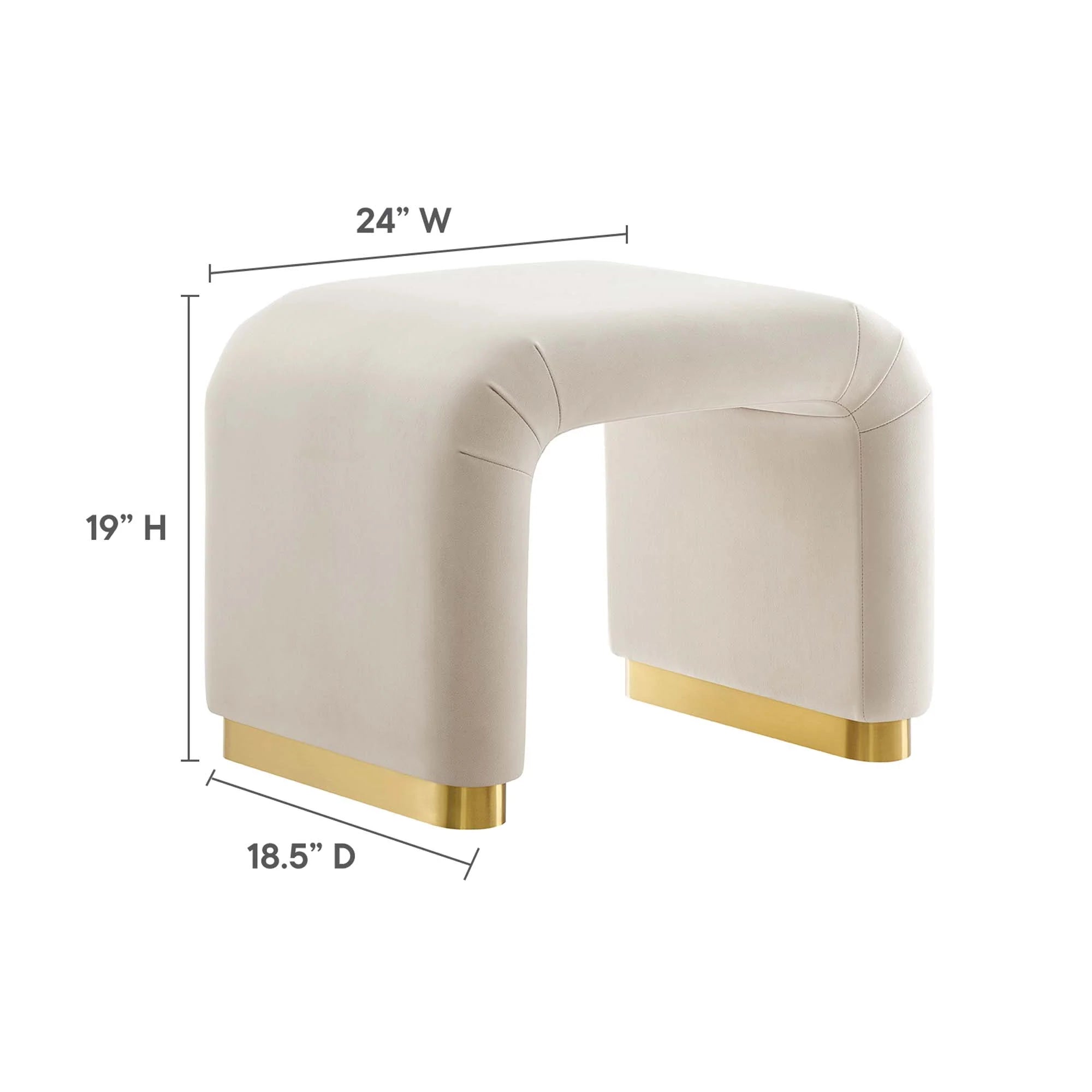 Chaise sans accoudoirs rembourrée en duvet Commix