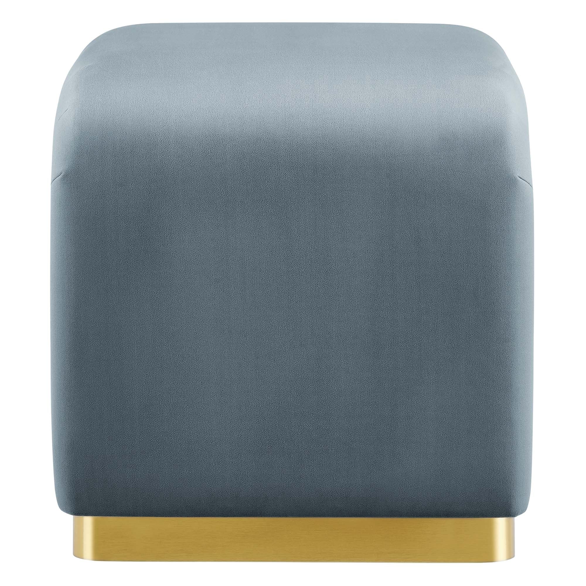 Chaise sans accoudoirs rembourrée en duvet Commix
