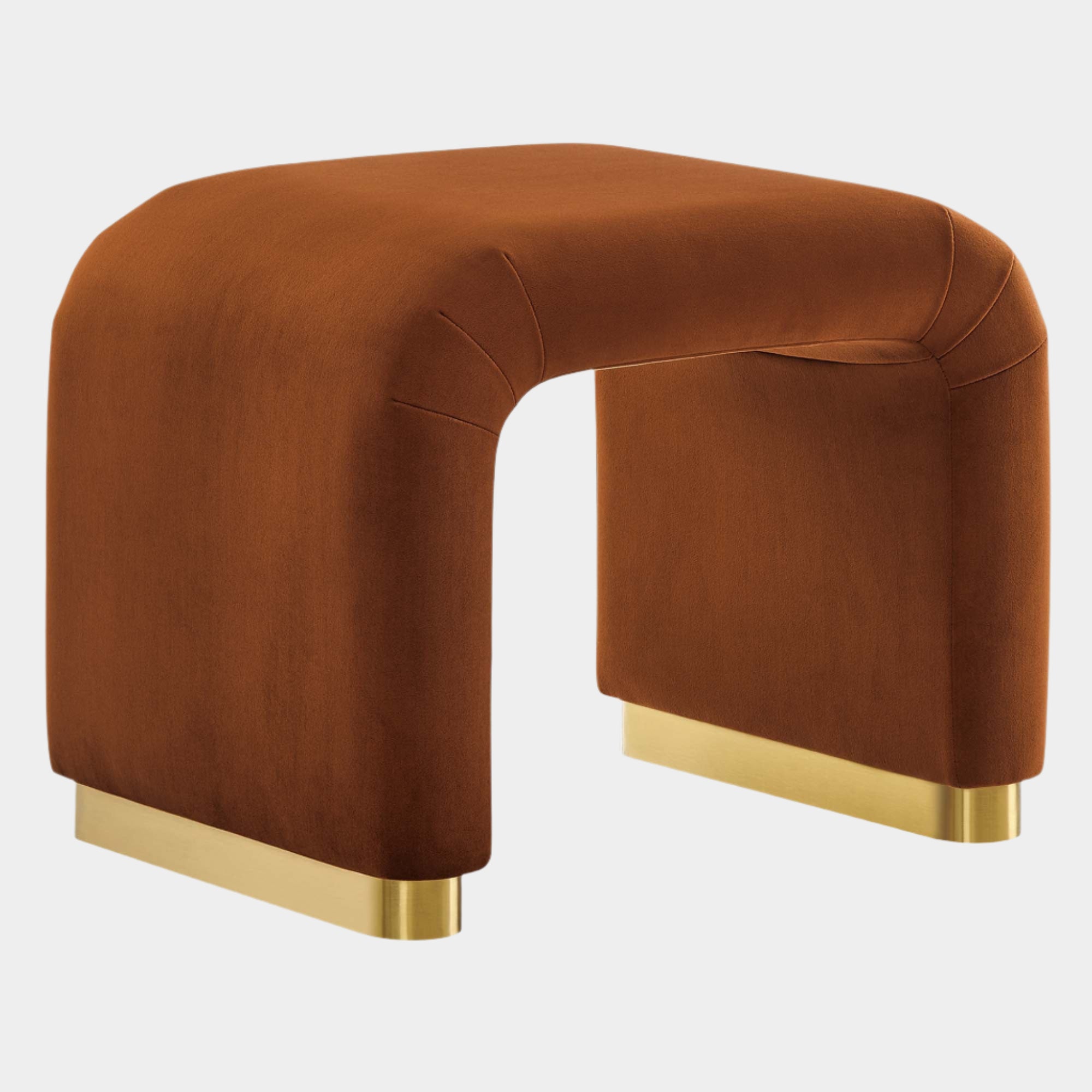 Chaise sans accoudoirs rembourrée en duvet Commix