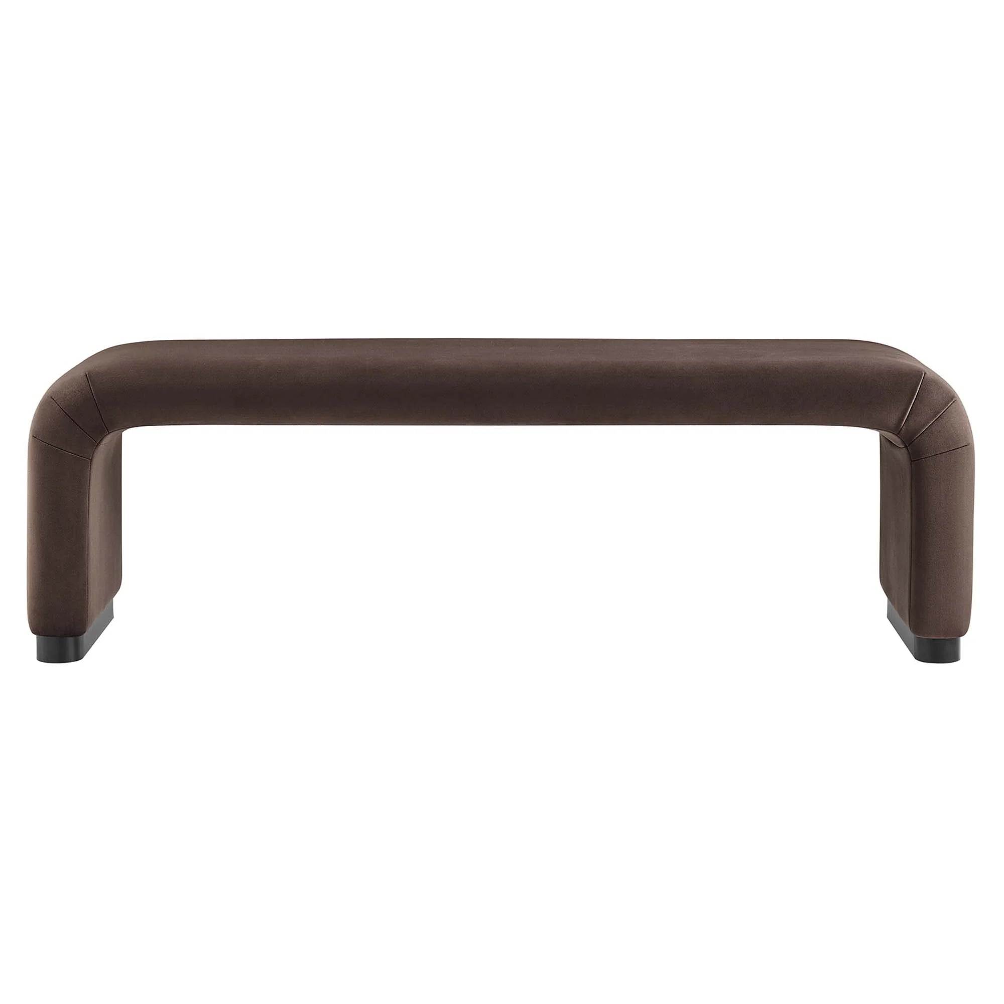 Chaise sans accoudoirs rembourrée en duvet Commix