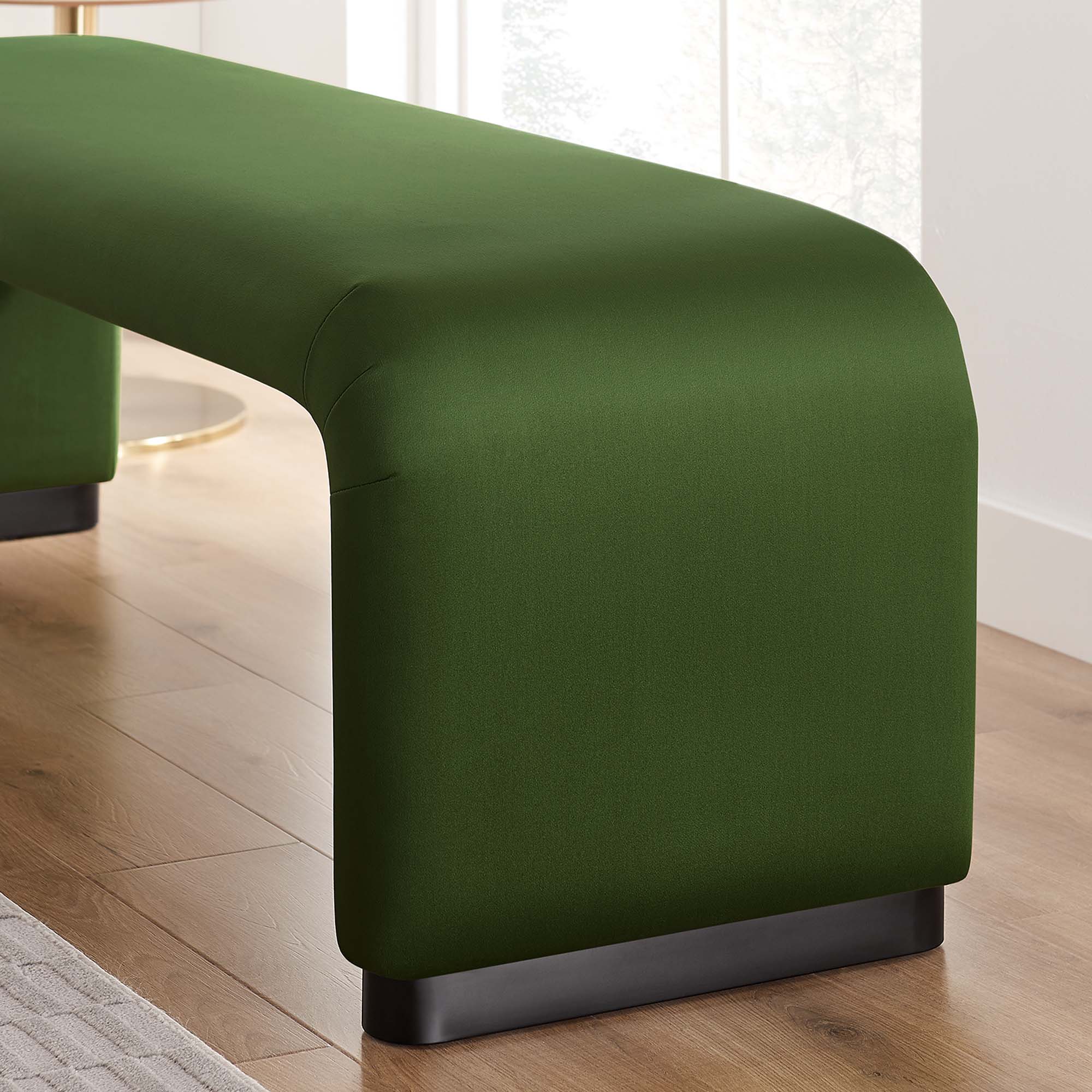 Chaise sans accoudoirs rembourrée en duvet Commix