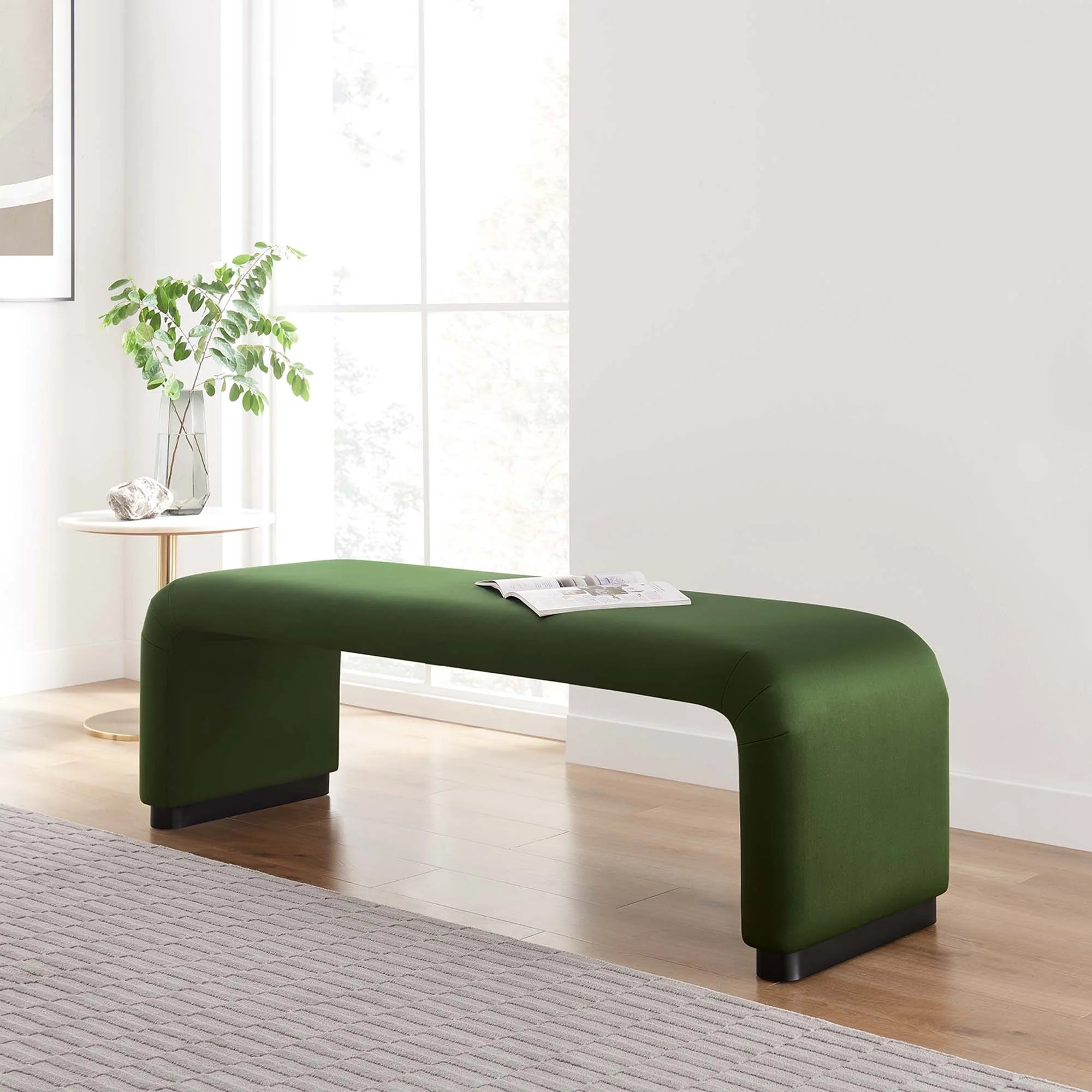 Chaise sans accoudoirs rembourrée en duvet Commix