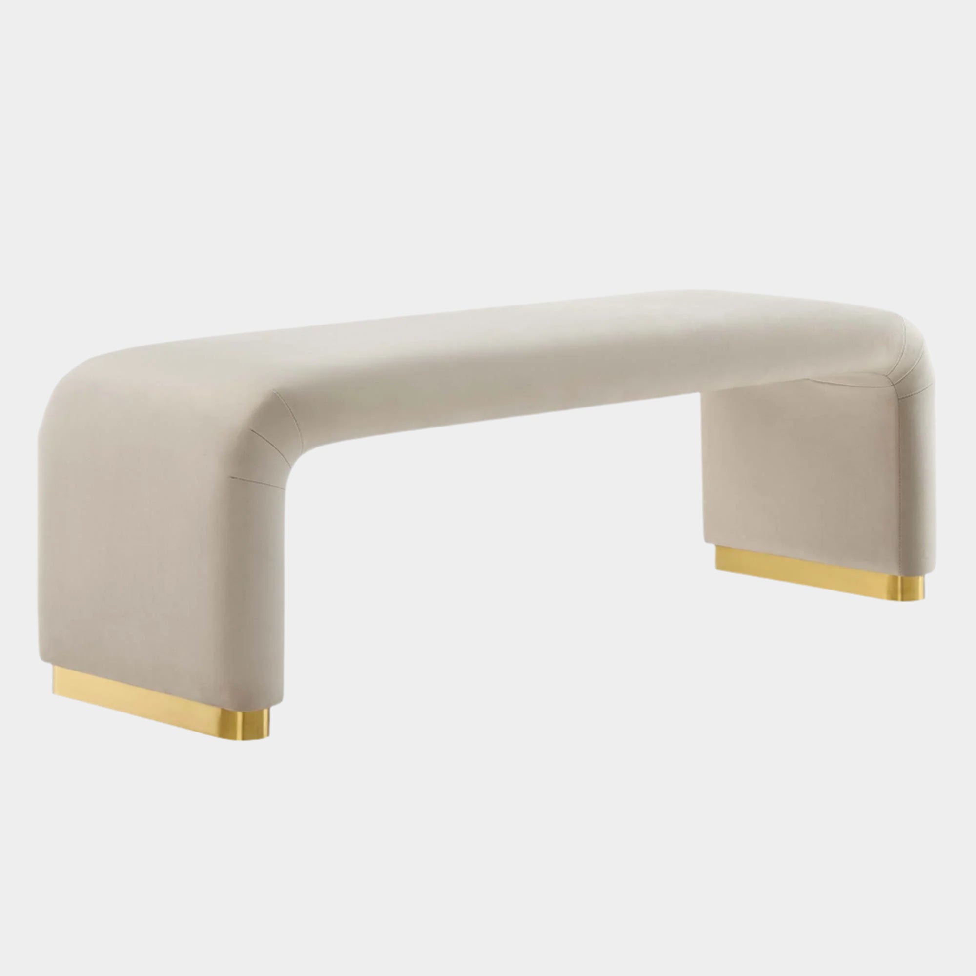 Chaise sans accoudoirs rembourrée en duvet Commix