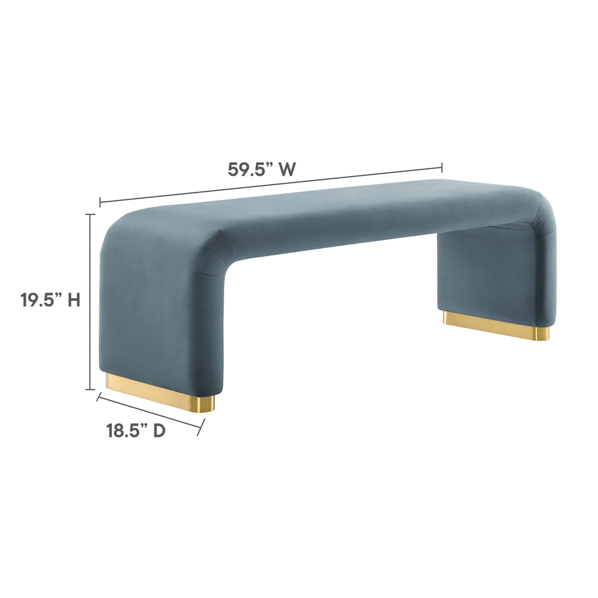 Chaise sans accoudoirs rembourrée en duvet Commix