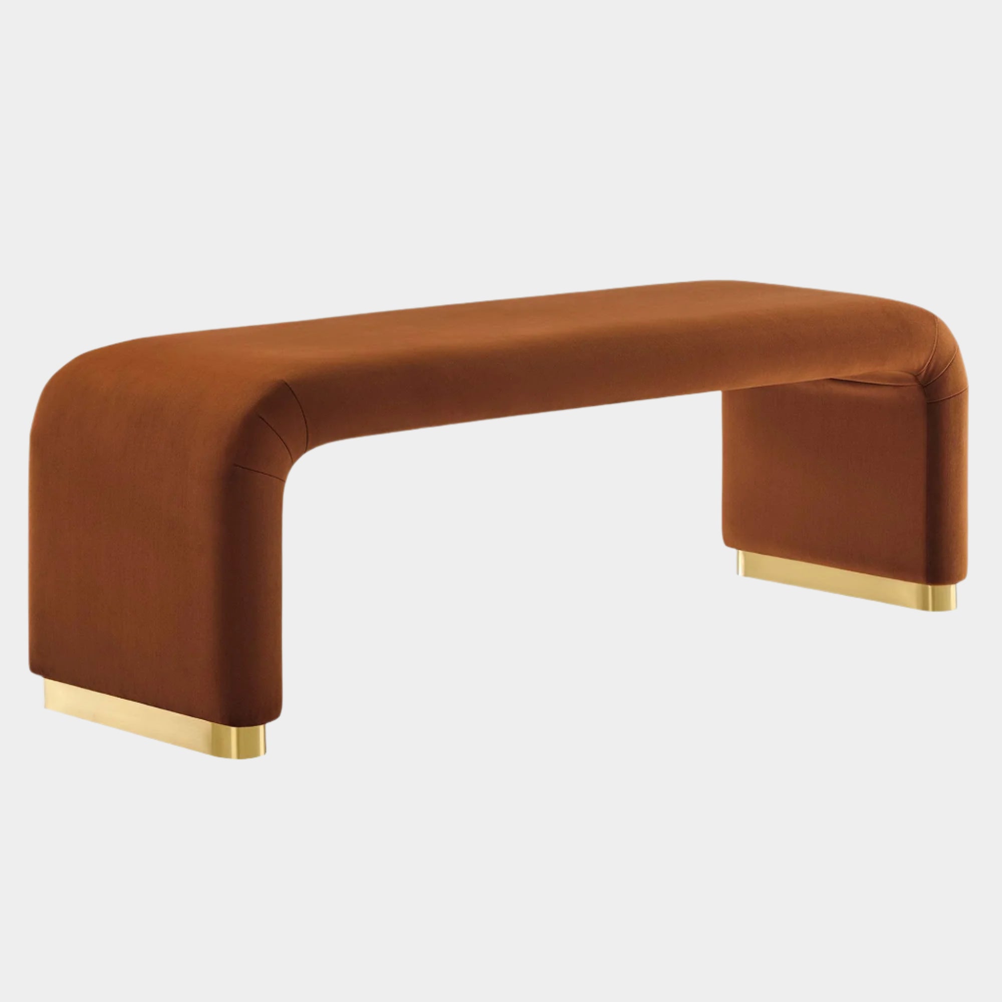 Chaise sans accoudoirs rembourrée en duvet Commix