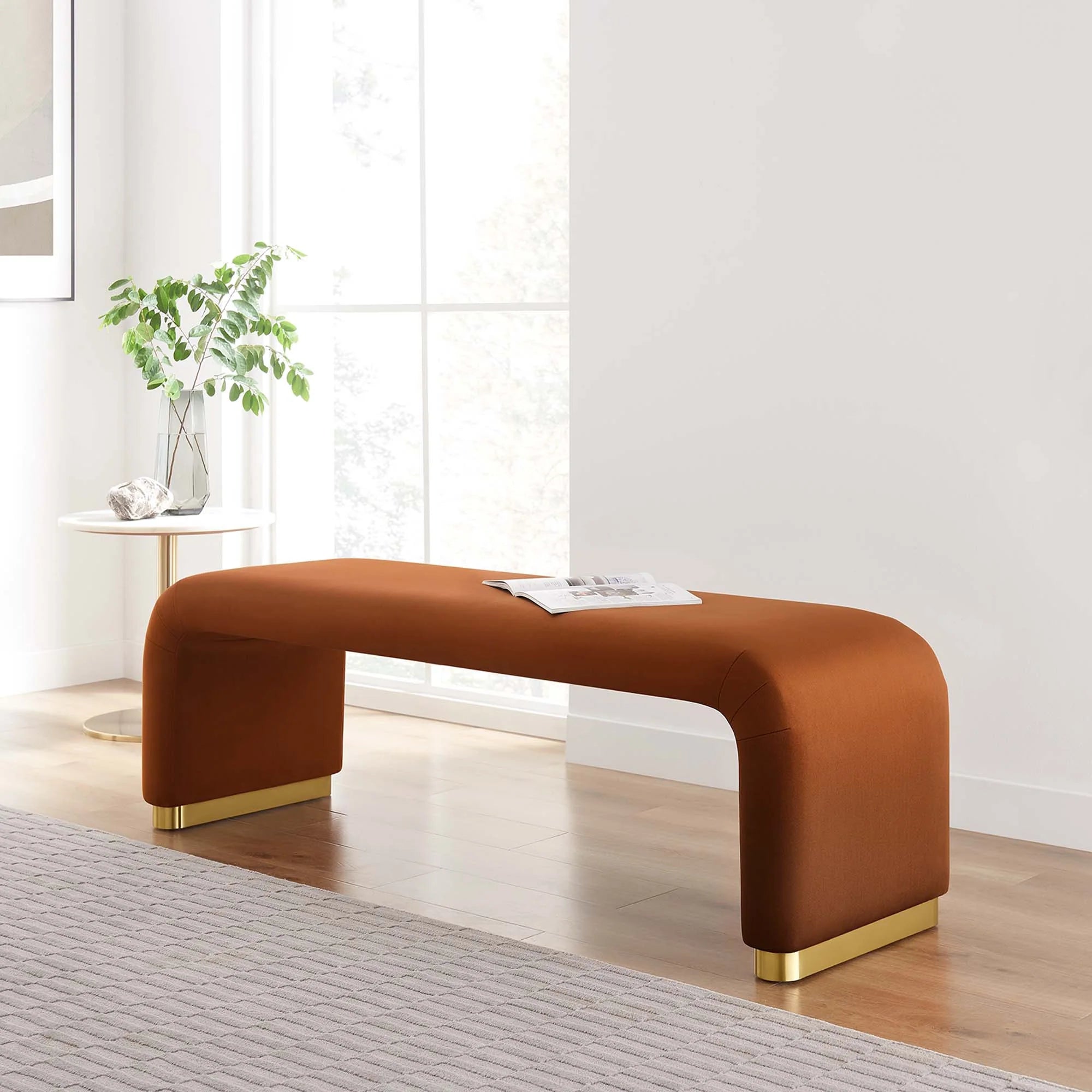 Chaise sans accoudoirs rembourrée en duvet Commix