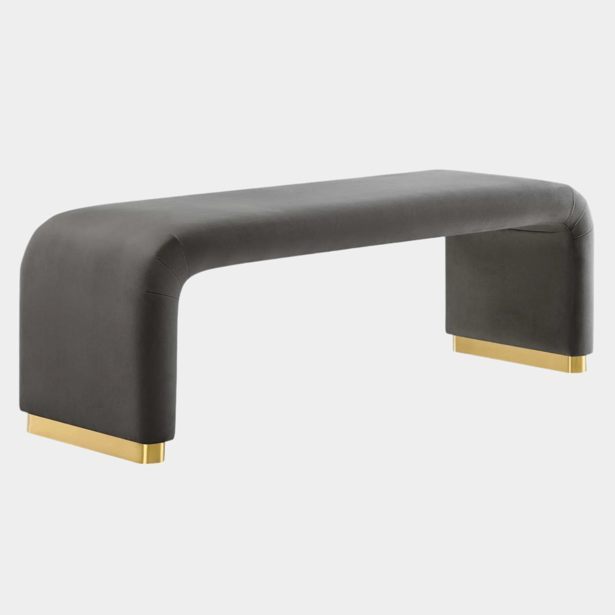 Chaise sans accoudoirs rembourrée en duvet Commix