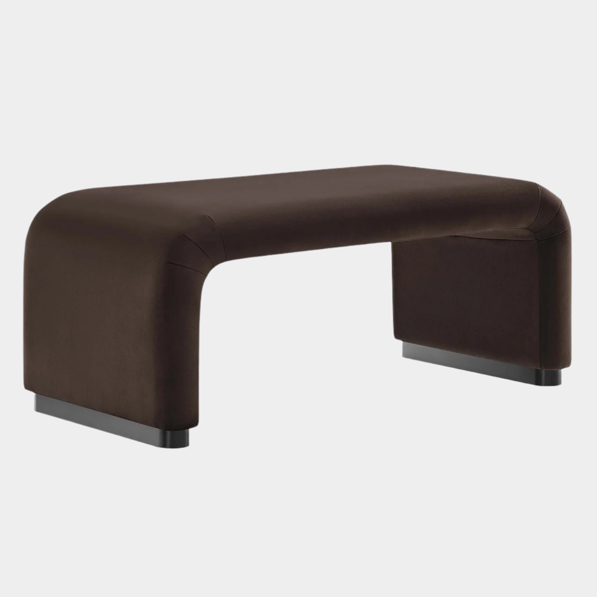 Chaise sans accoudoirs rembourrée en duvet Commix