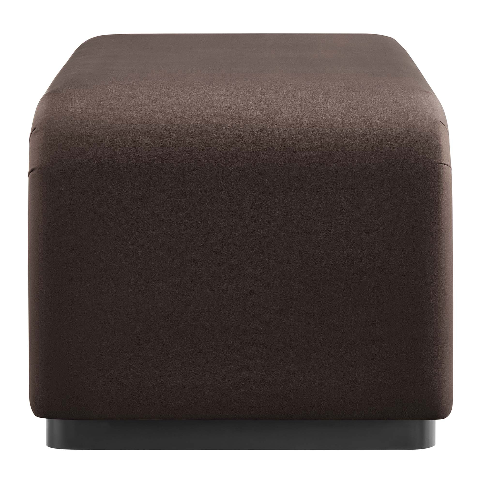 Chaise sans accoudoirs rembourrée en duvet Commix