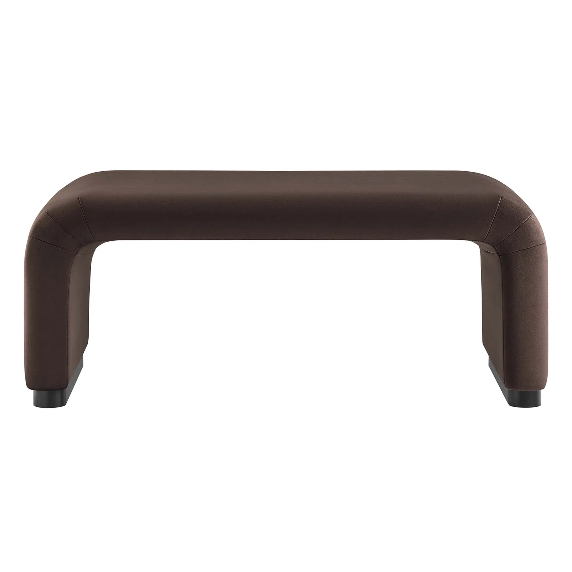 Chaise sans accoudoirs rembourrée en duvet Commix