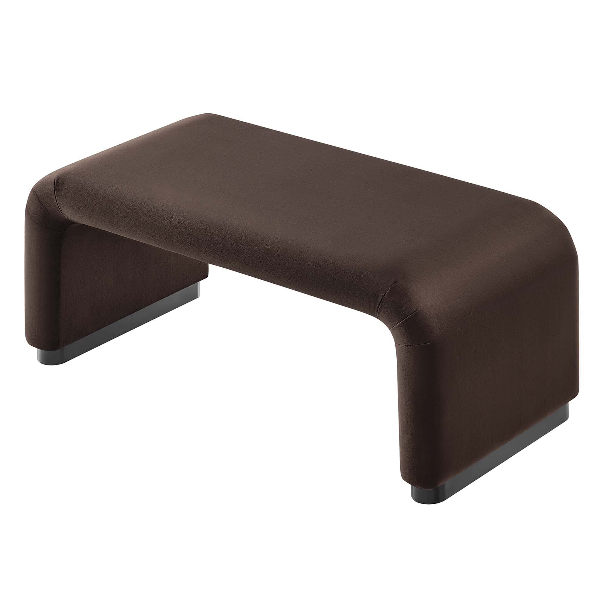 Chaise sans accoudoirs rembourrée en duvet Commix