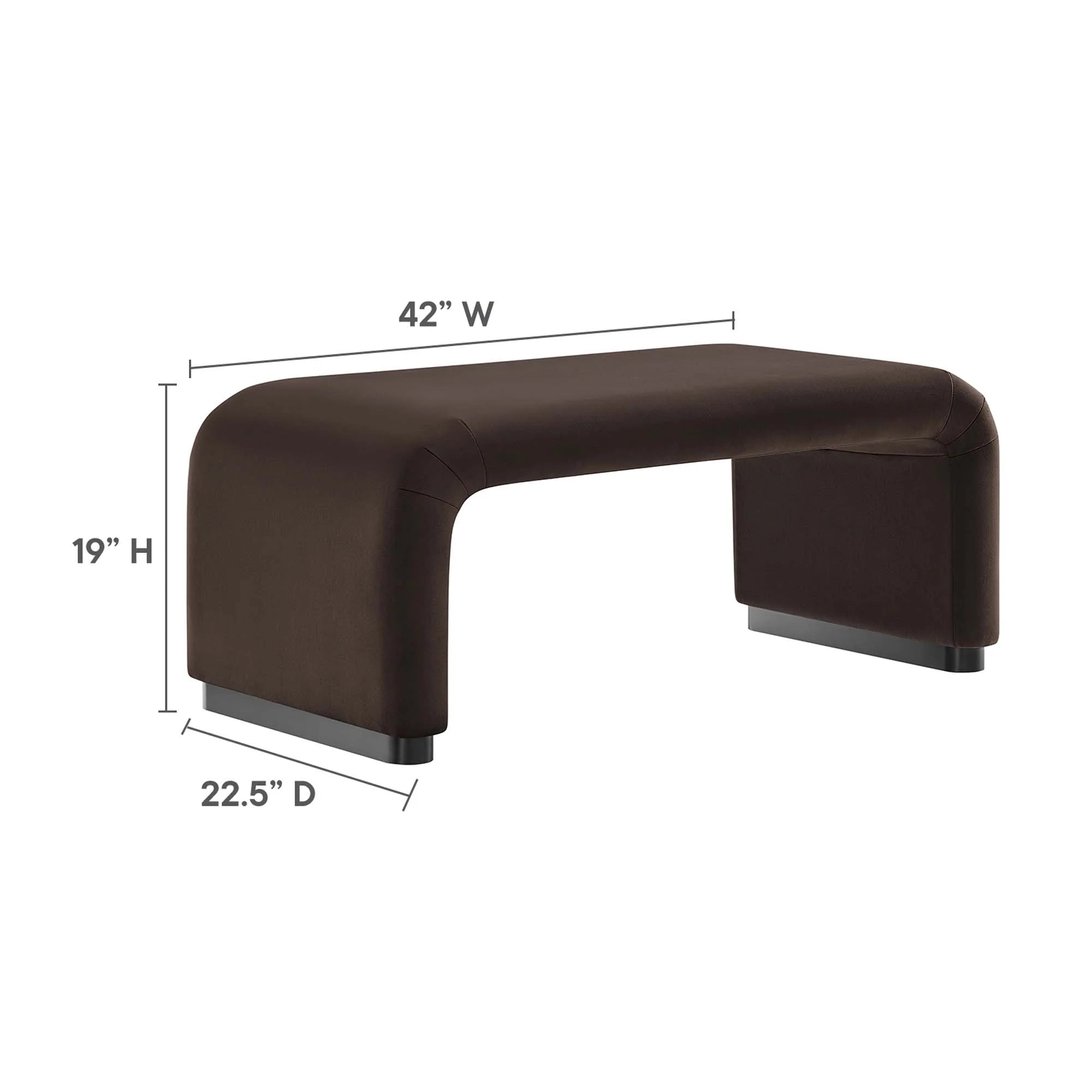 Chaise sans accoudoirs rembourrée en duvet Commix