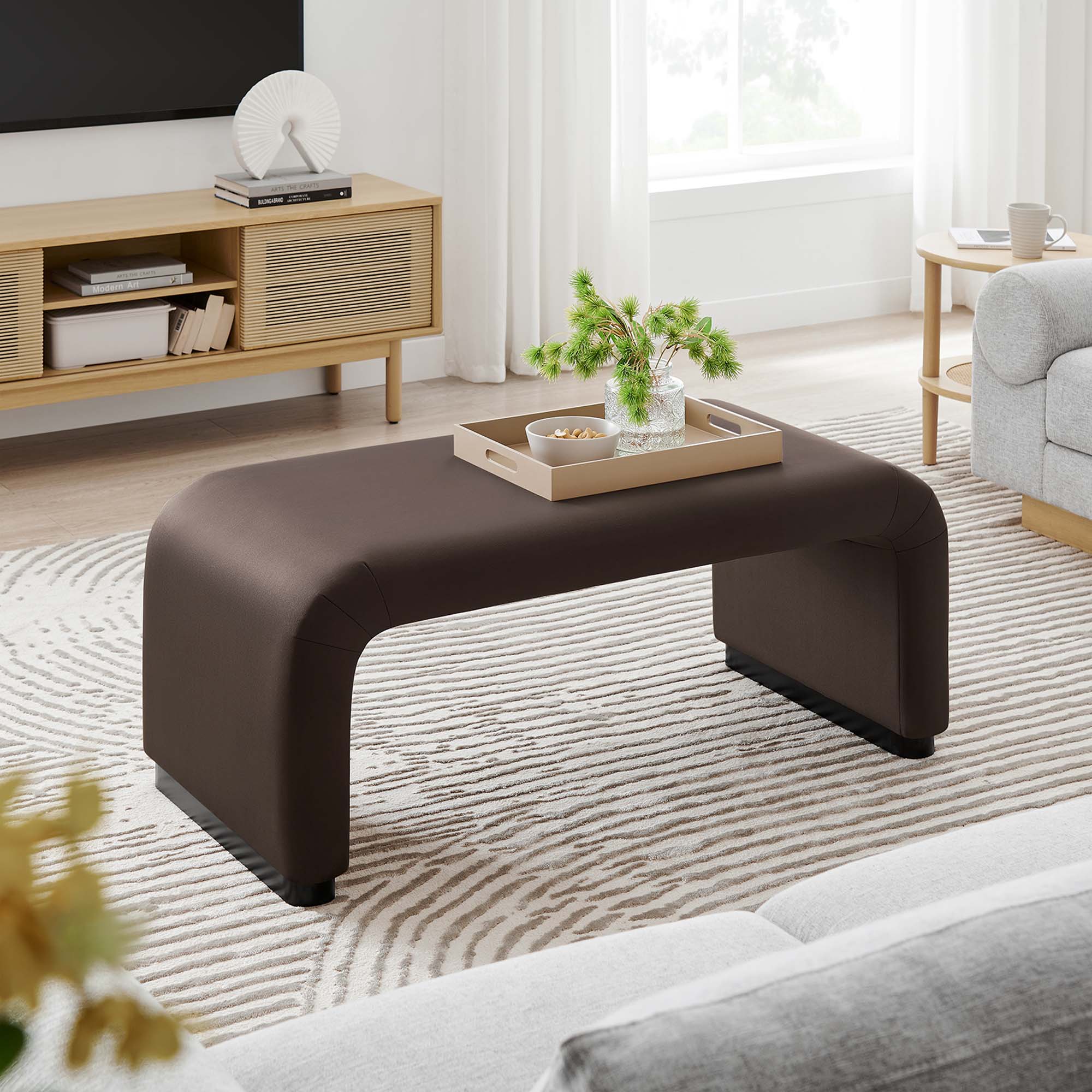 Chaise sans accoudoirs rembourrée en duvet Commix
