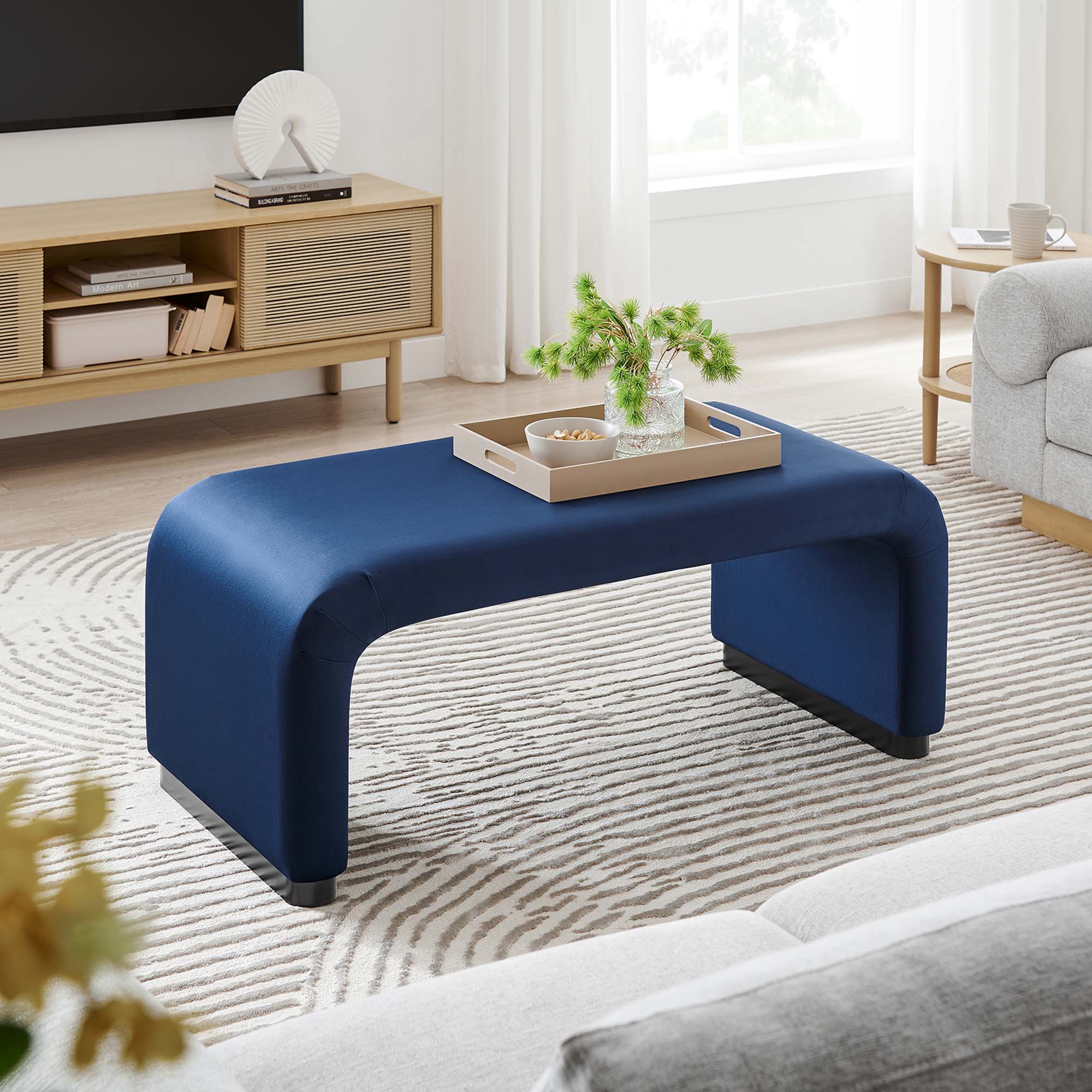 Chaise sans accoudoirs rembourrée en duvet Commix