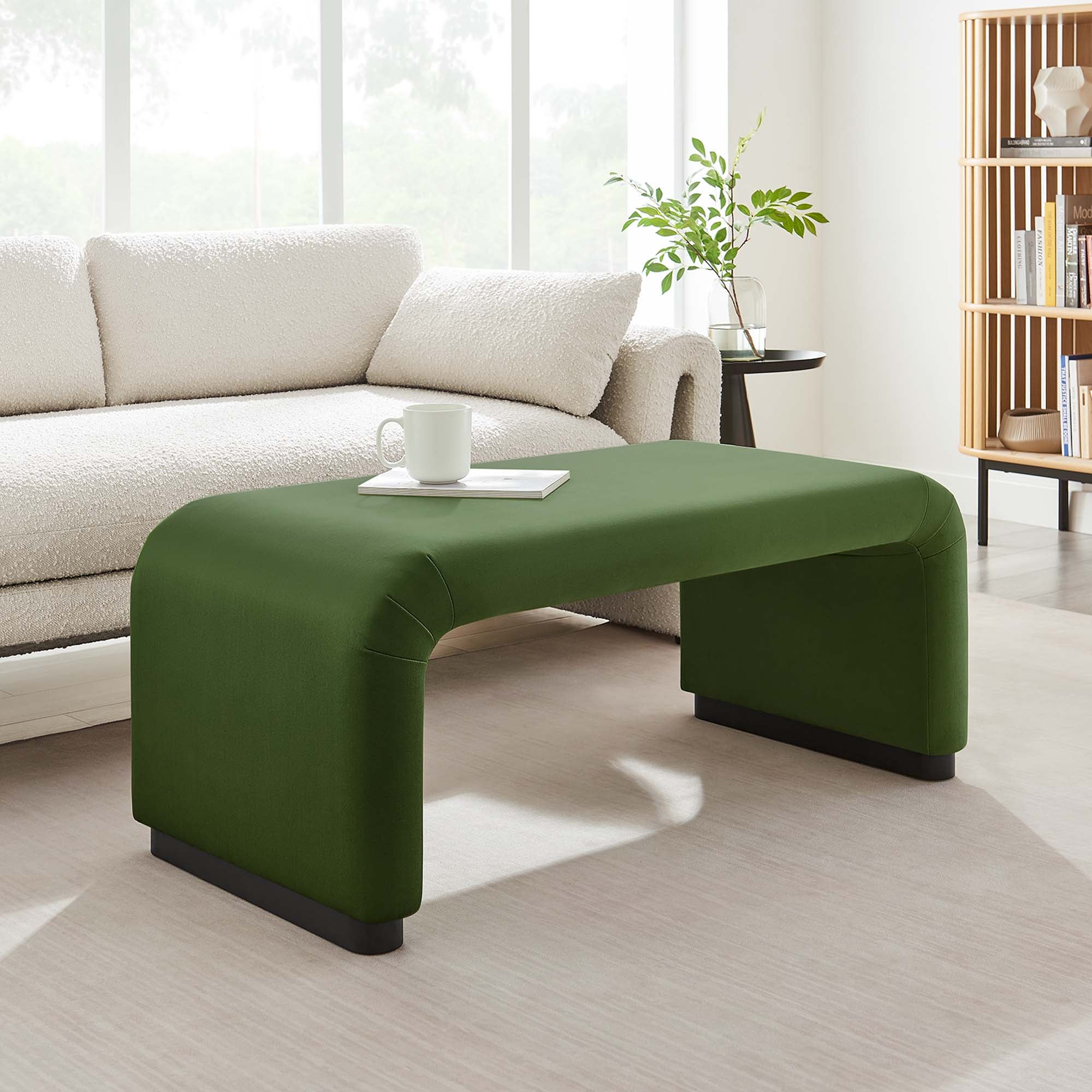 Chaise sans accoudoirs rembourrée en duvet Commix