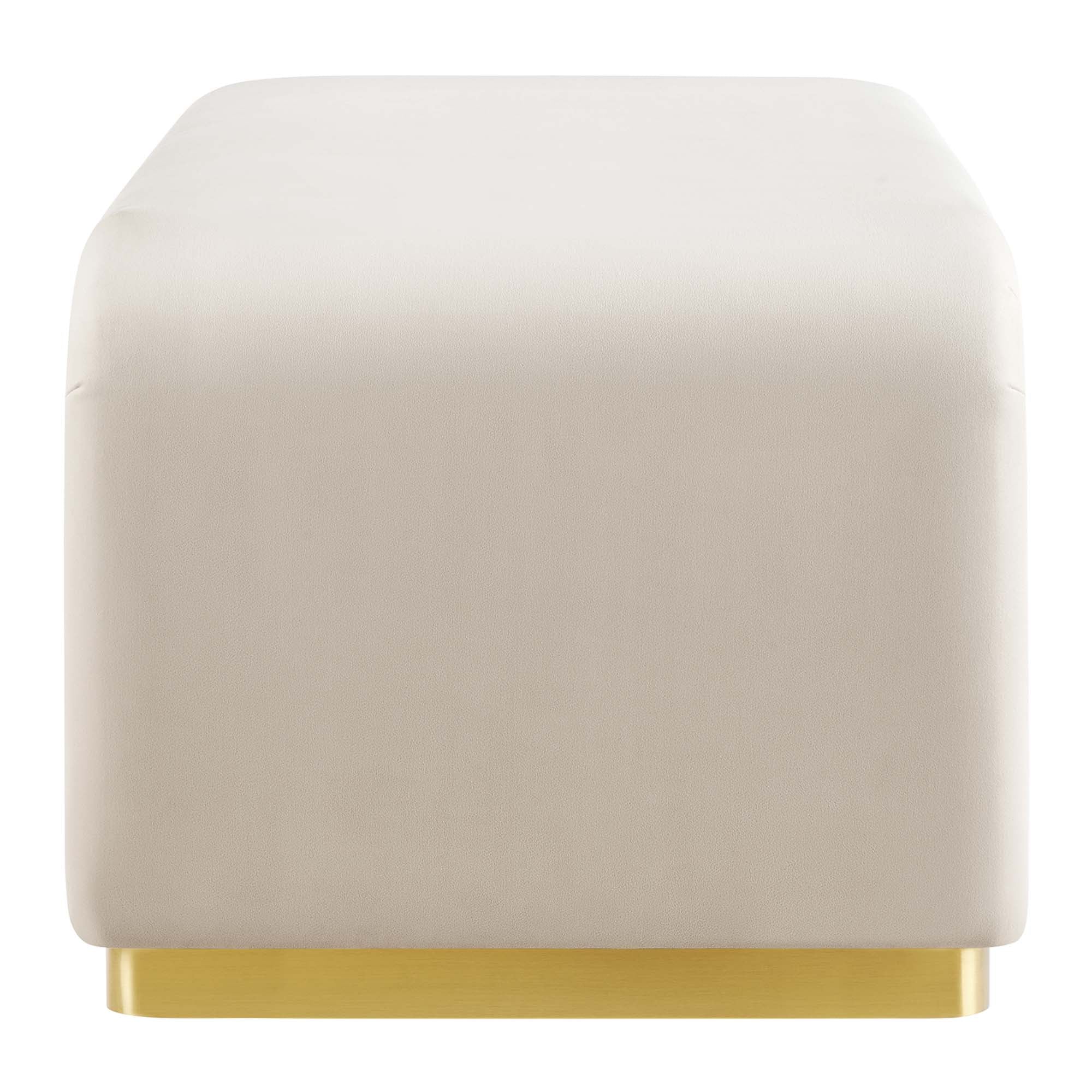 Chaise sans accoudoirs rembourrée en duvet Commix