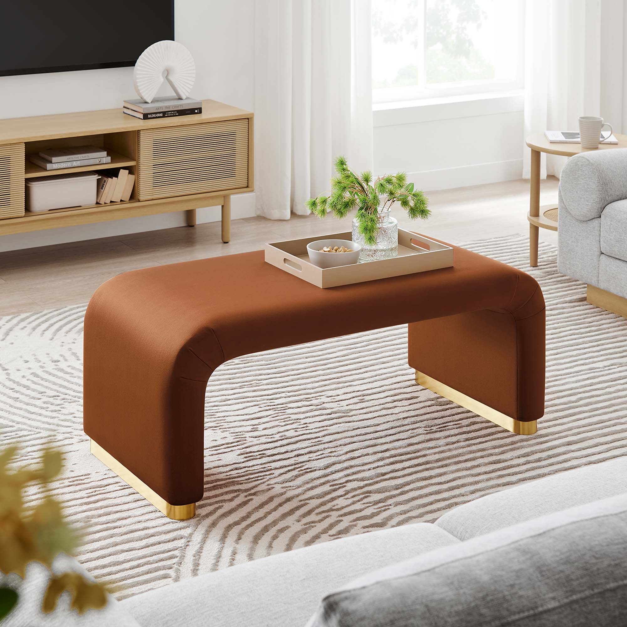 Chaise sans accoudoirs rembourrée en duvet Commix