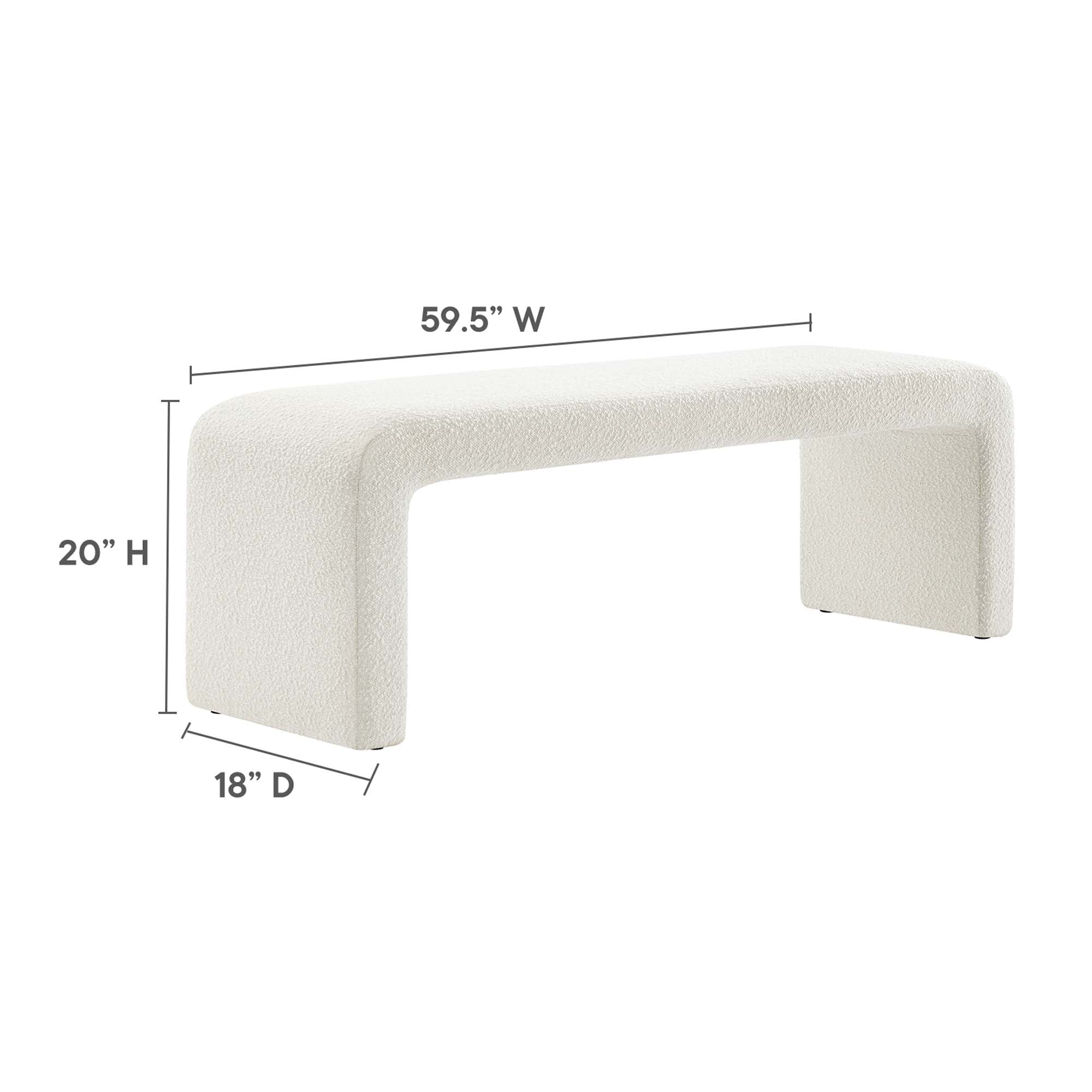 Chaise sans accoudoirs rembourrée en duvet Commix