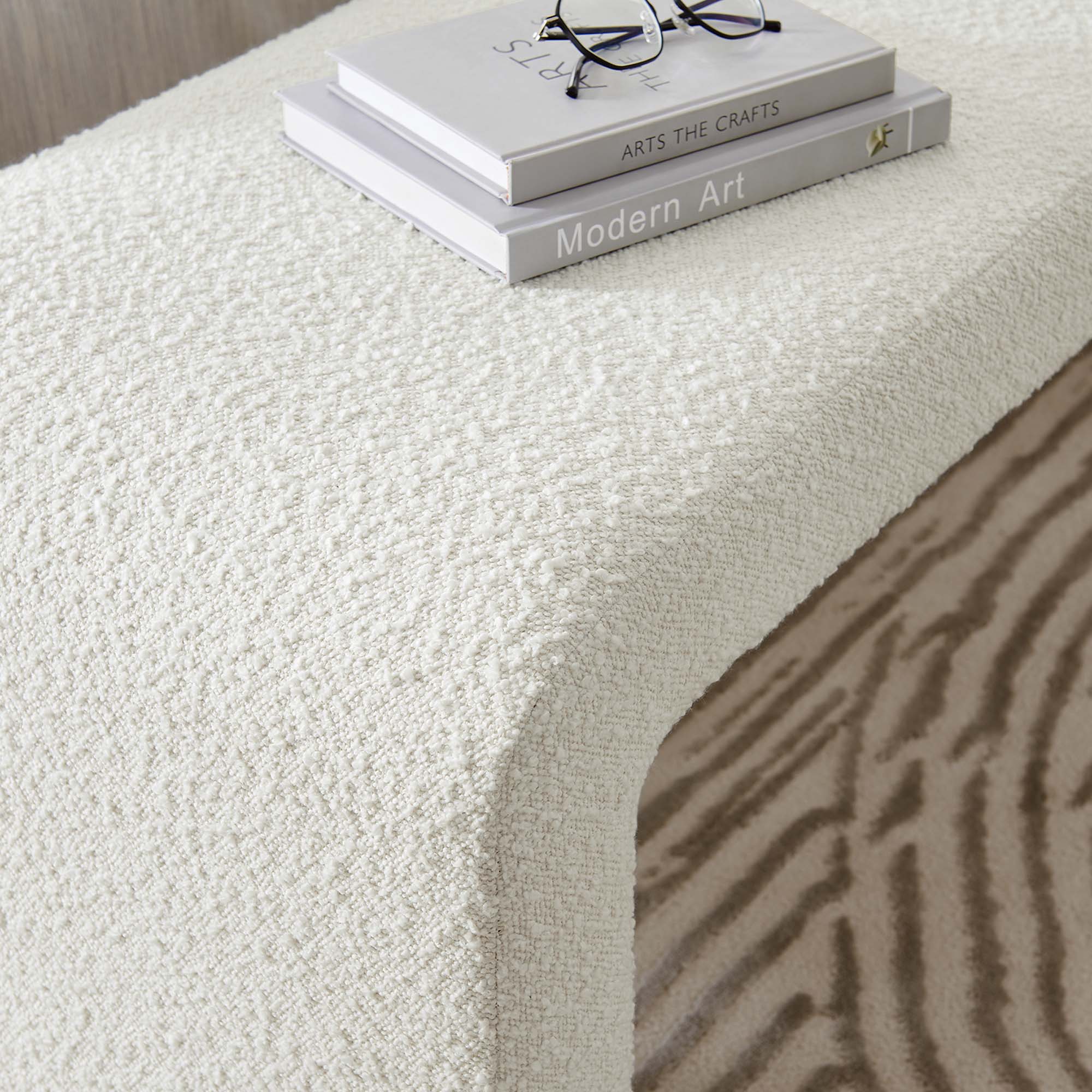 Chaise sans accoudoirs rembourrée en duvet Commix