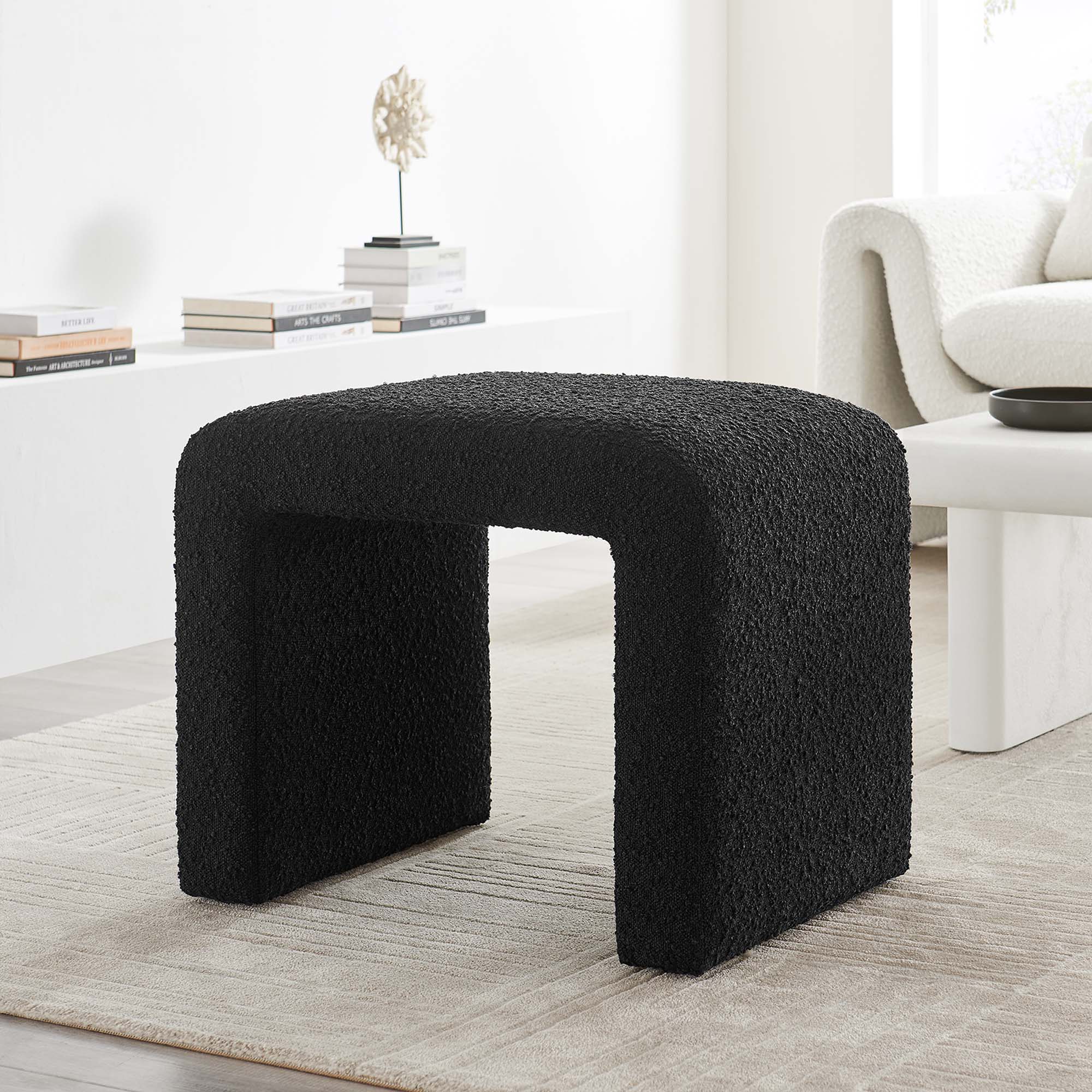 Chaise sans accoudoirs rembourrée en duvet Commix