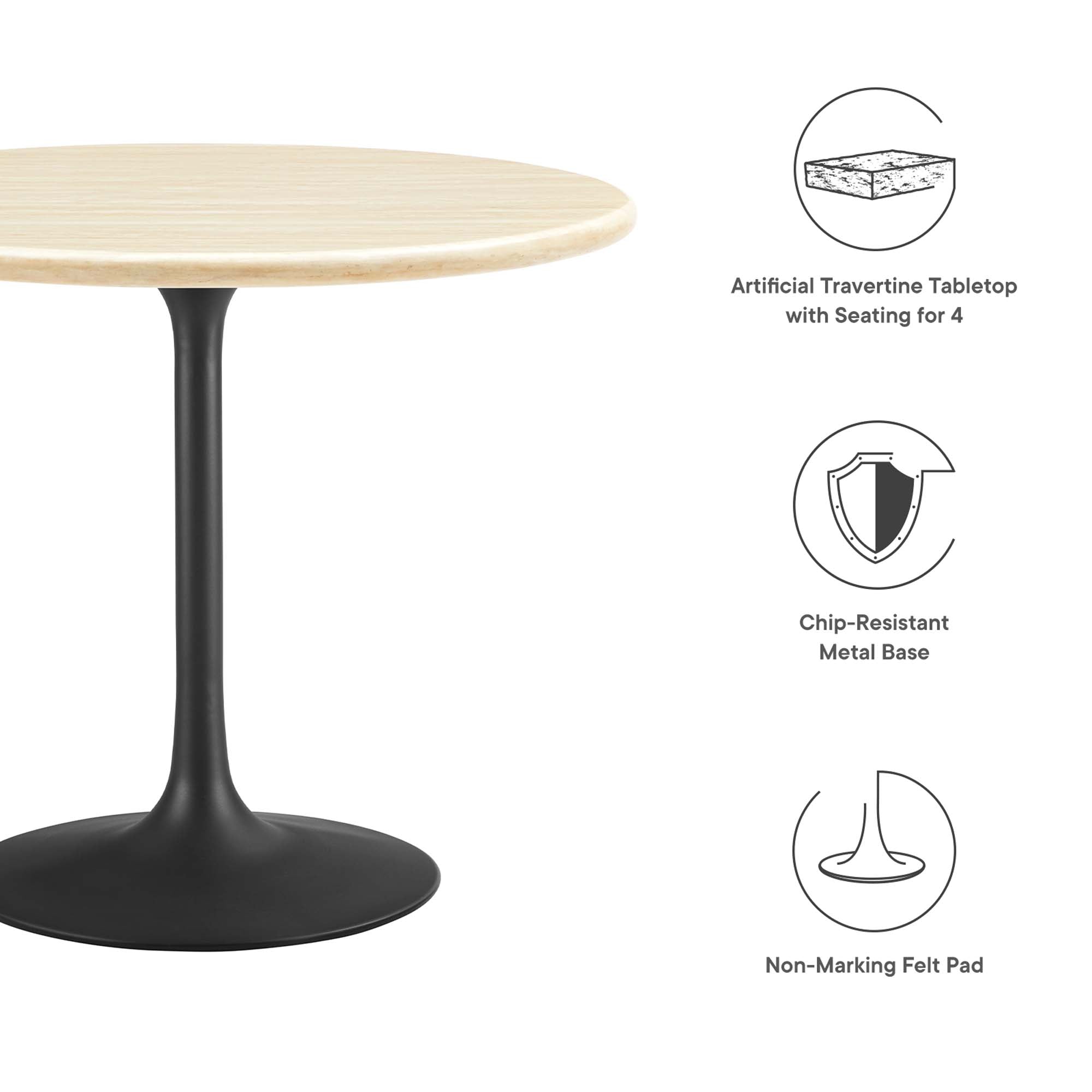 Lippa Round 48" Dining Table