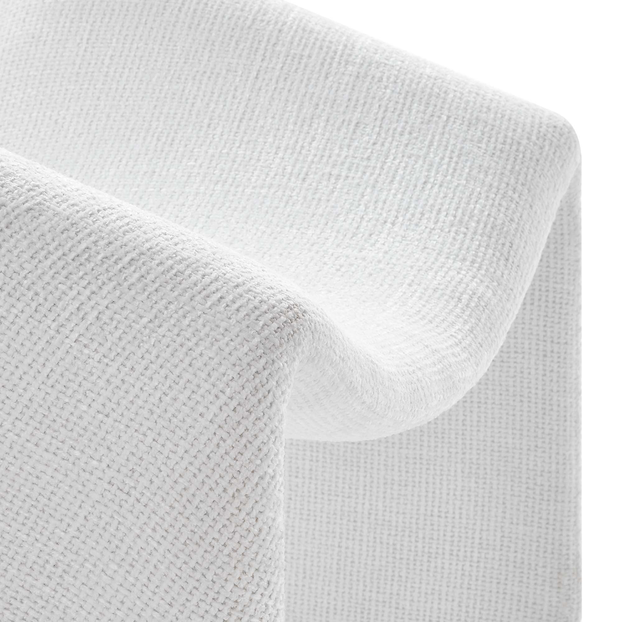 Fauteuil d'appoint rembourré en chenille Vivi