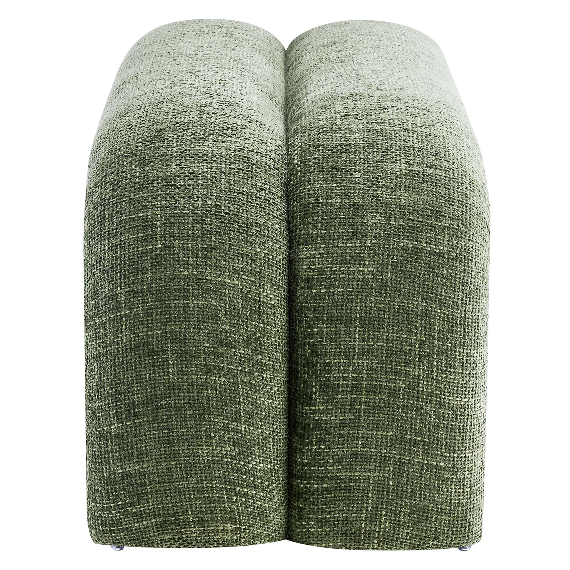 Chaise sans accoudoirs rembourrée en duvet Commix